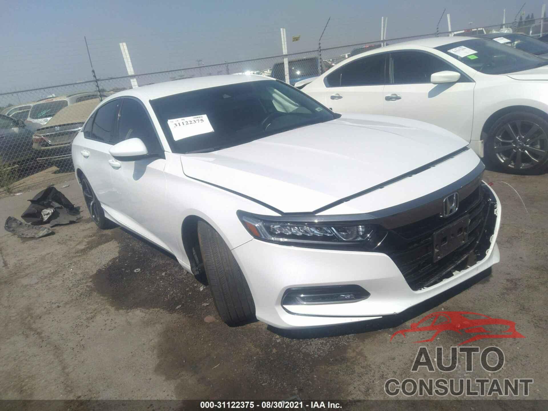 HONDA ACCORD SEDAN 2019 - 1HGCV1F31KA009102