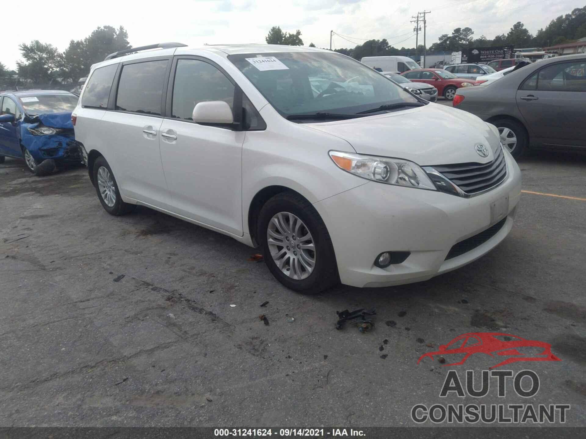 TOYOTA SIENNA 2017 - 5TDYZ3DC2HS787833