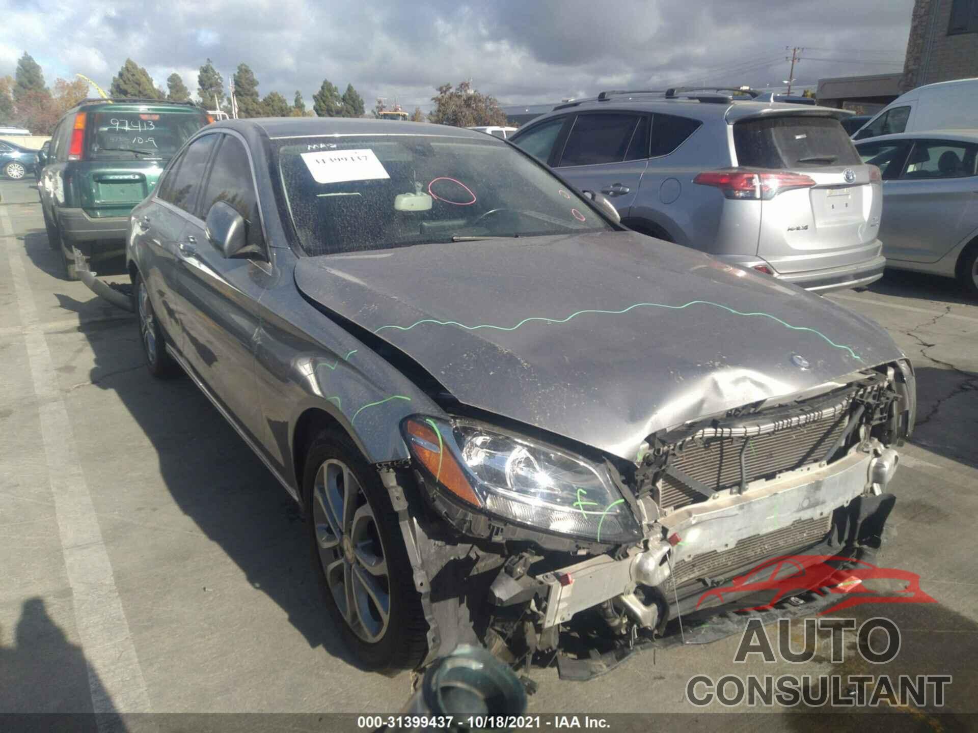 MERCEDES-BENZ C-CLASS 2016 - 55SWF4JBXGU109091