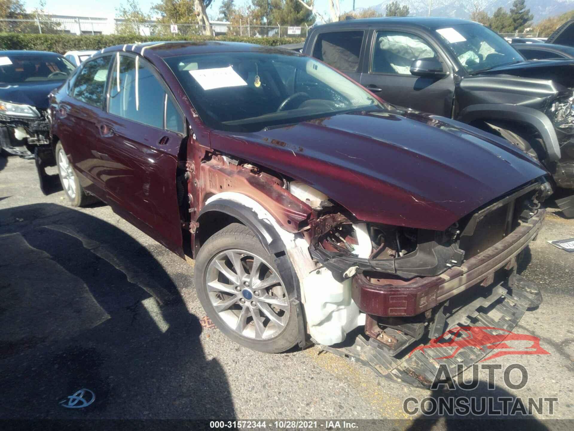 FORD FUSION 2017 - 3FA6P0HD6HR157661
