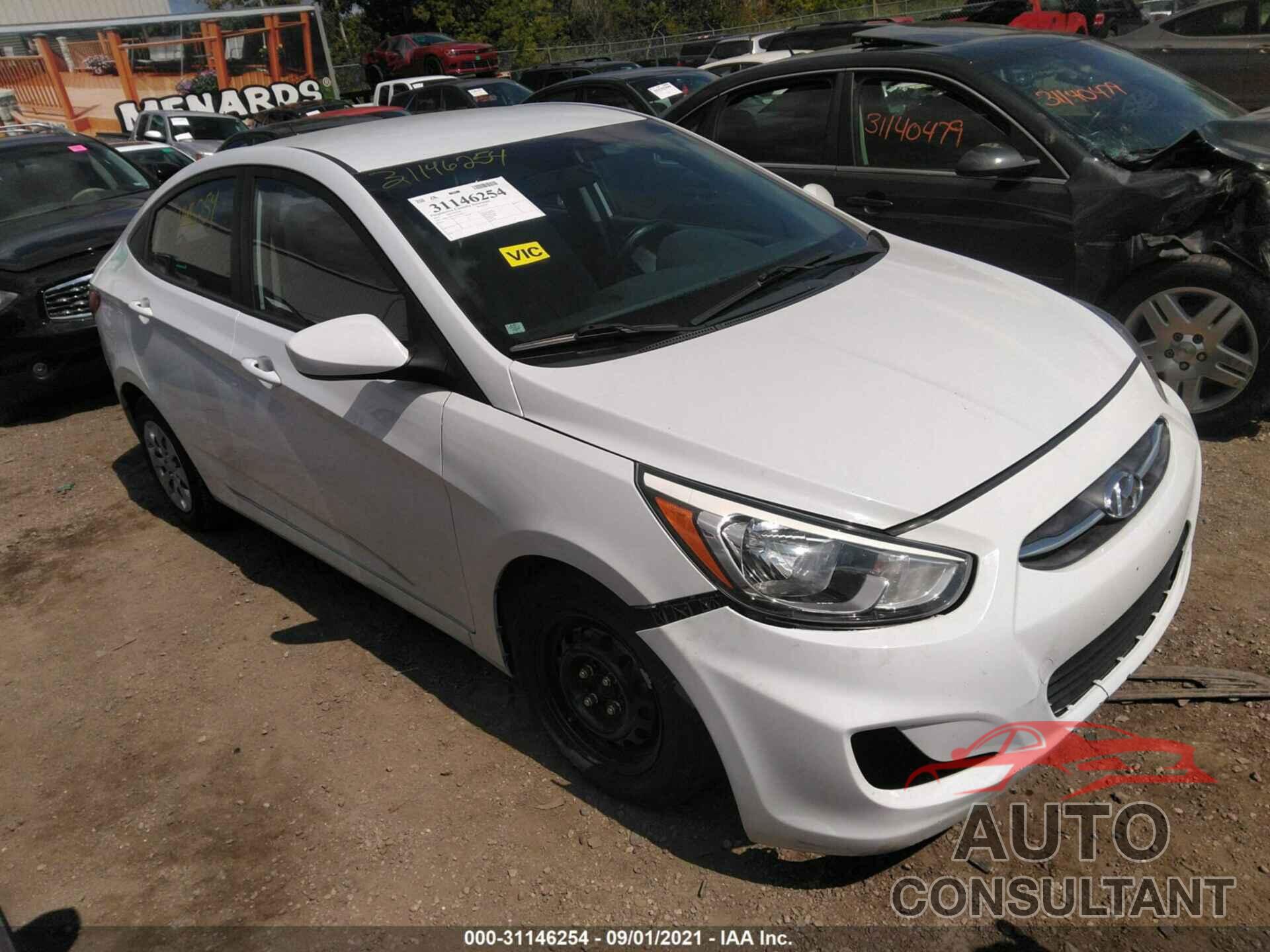 HYUNDAI ACCENT 2017 - KMHCT4AE3HU375872