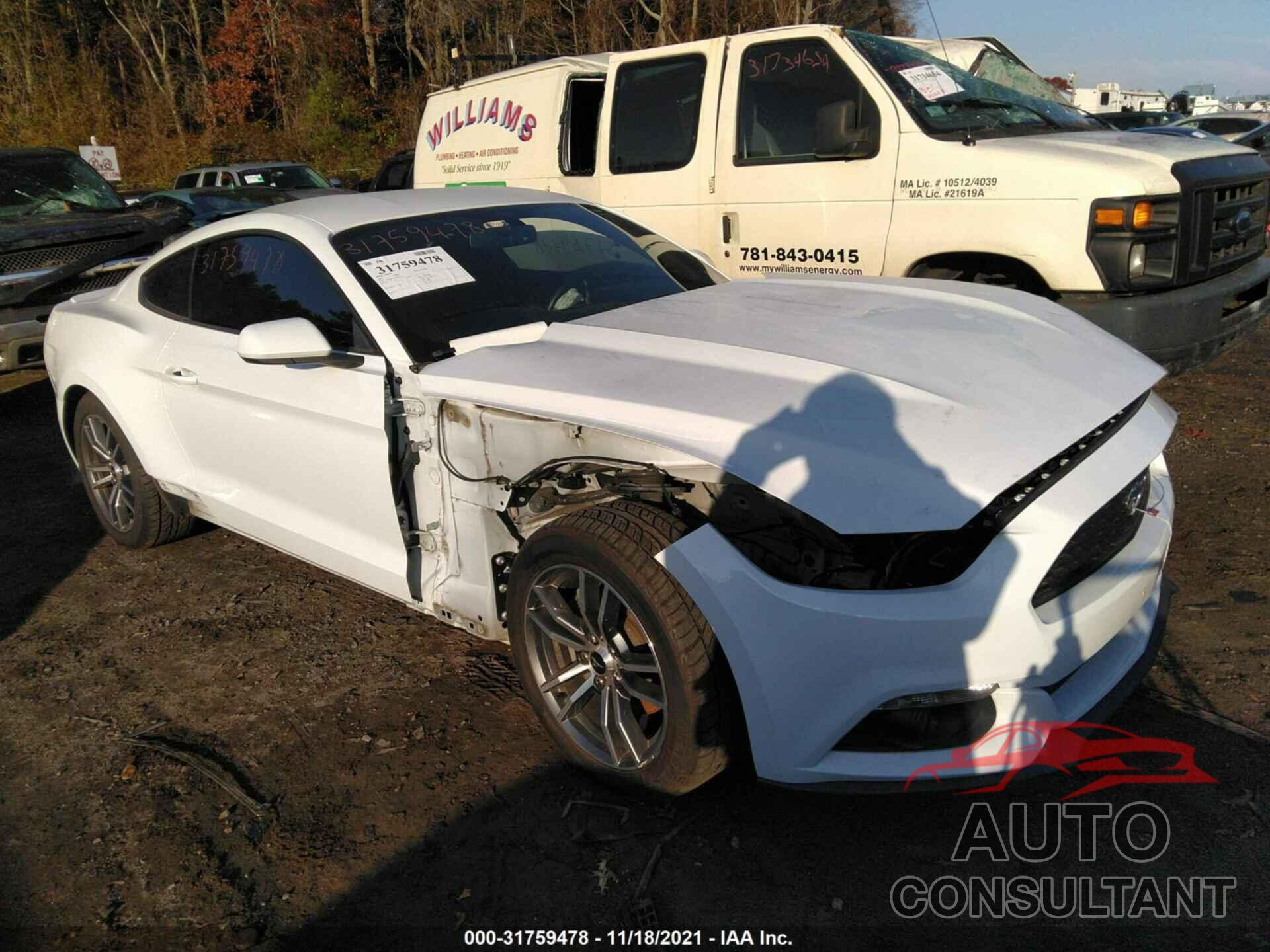 FORD MUSTANG 2017 - 1FA6P8TH8H5270314