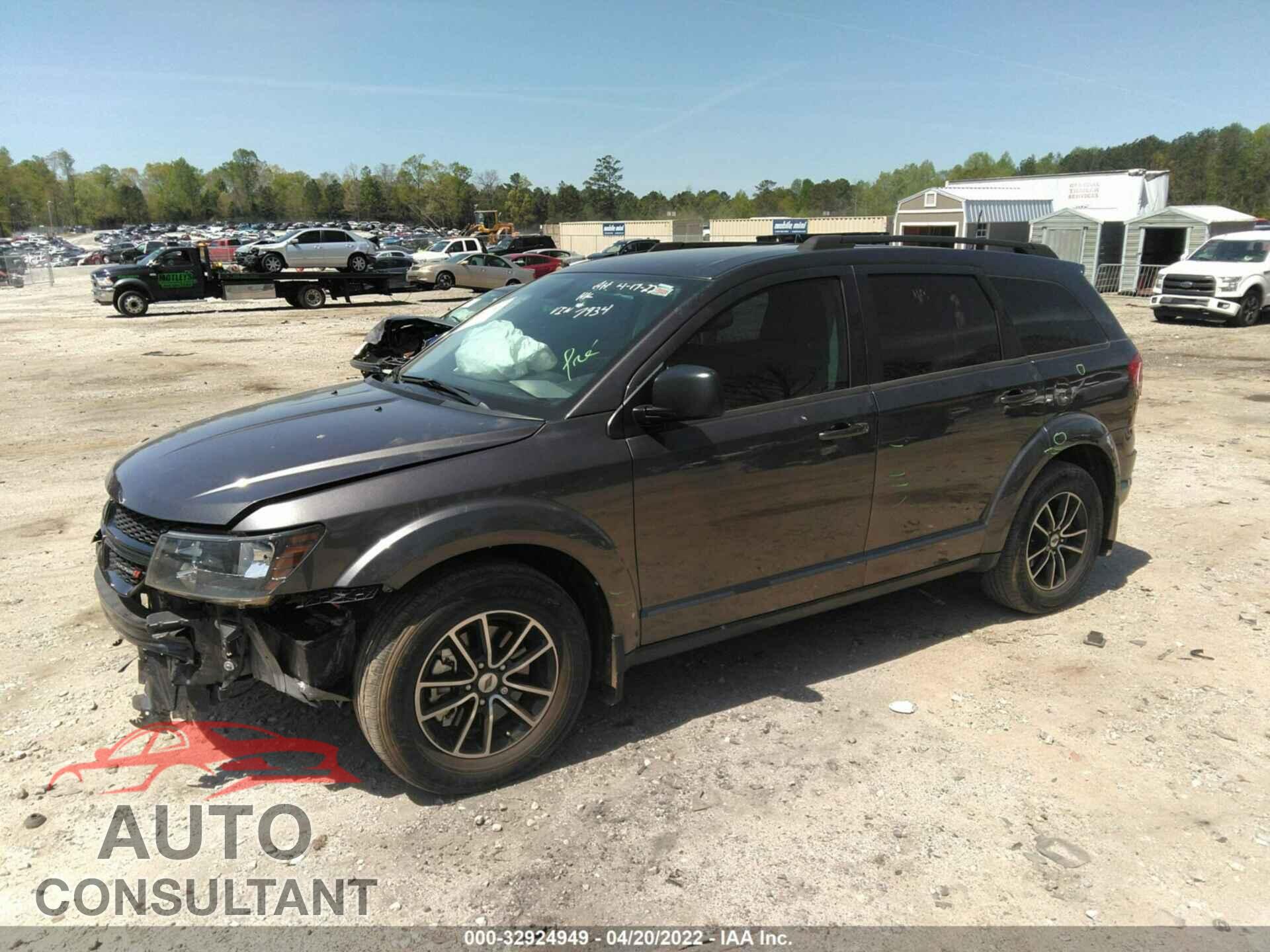 DODGE JOURNEY 2018 - 3C4PDCAB2JT497934