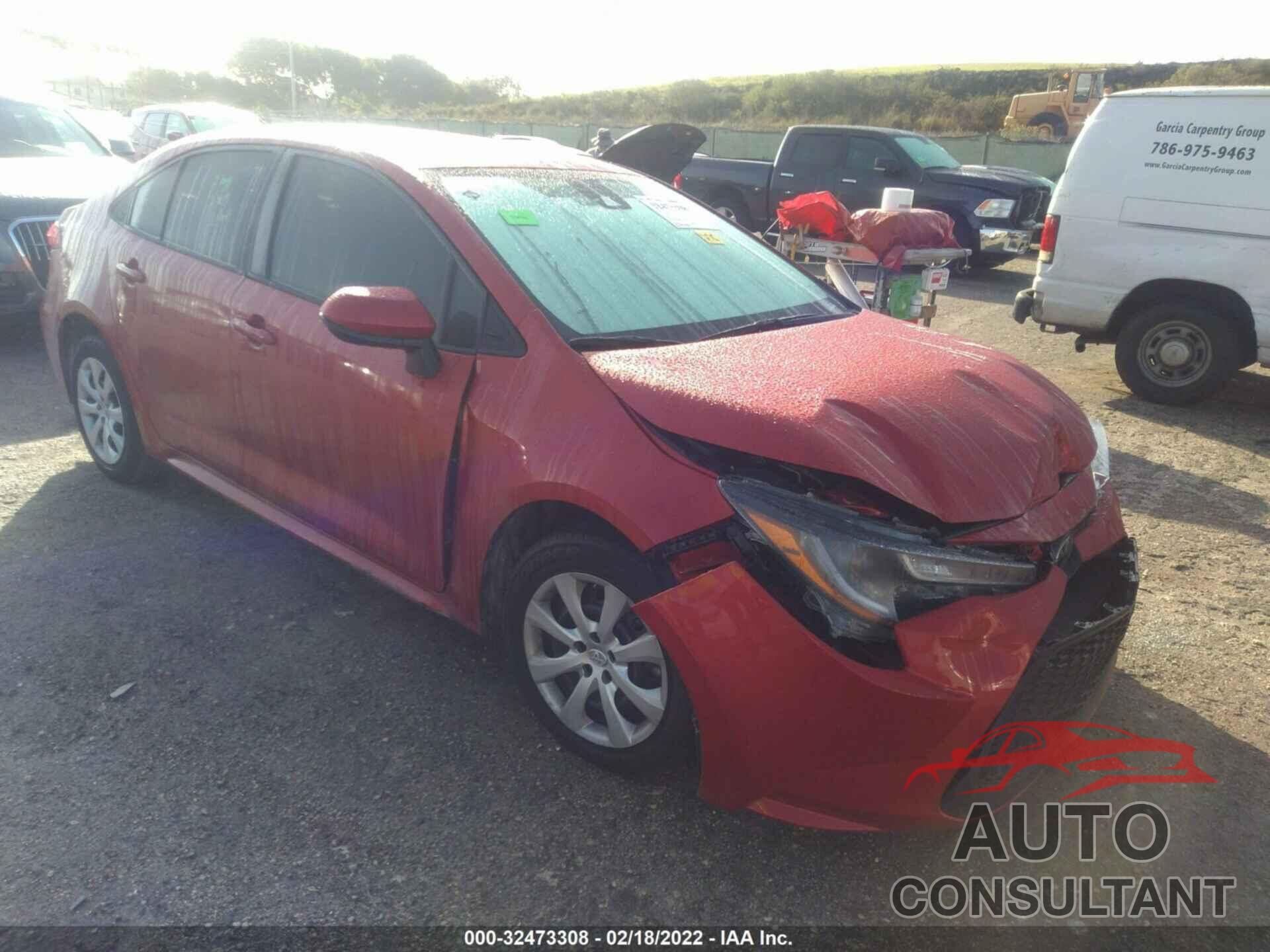 TOYOTA COROLLA 2020 - 5YFEPRAE9LP130174