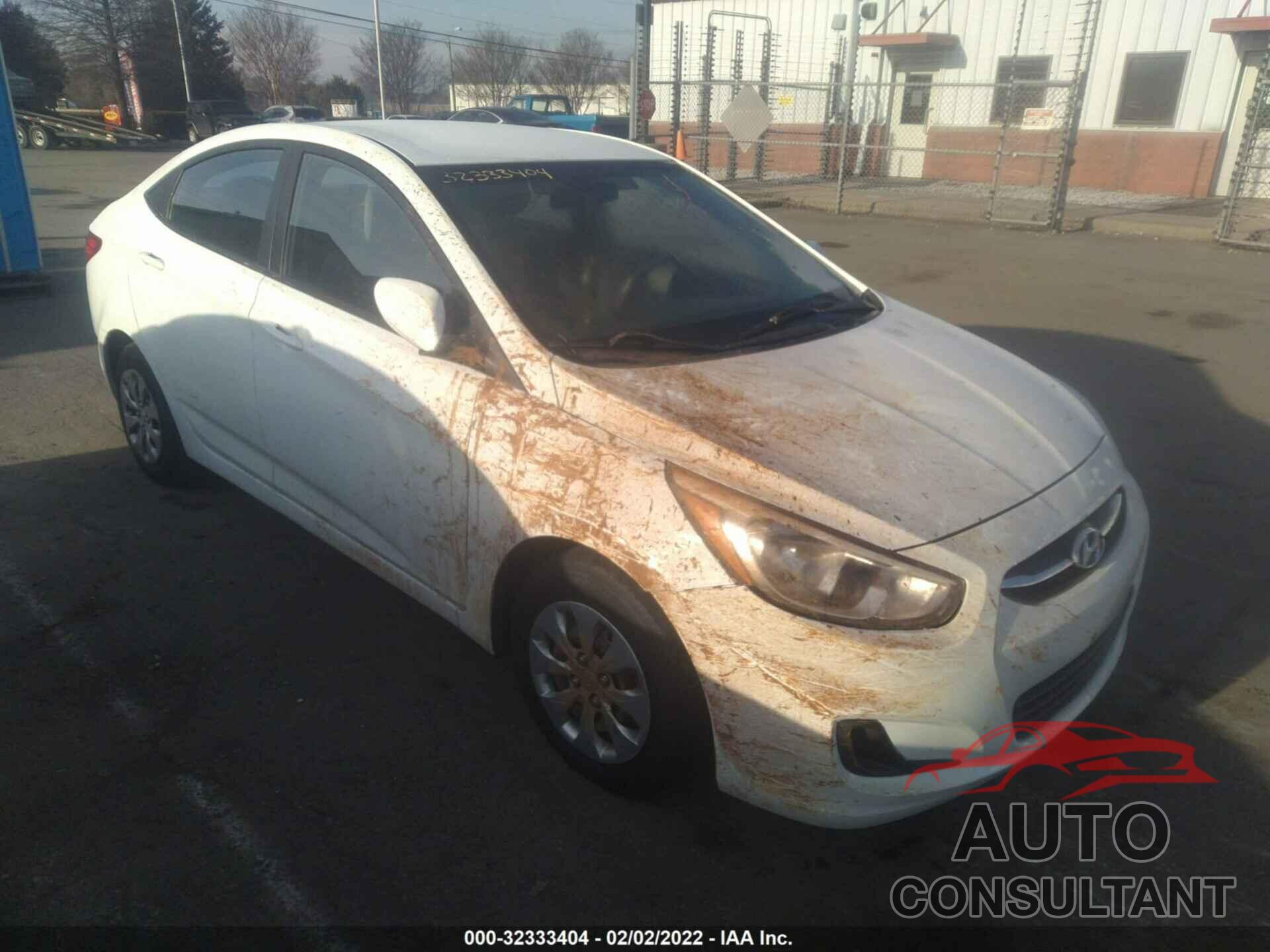 HYUNDAI ACCENT 2016 - KMHCT4AE8GU003040