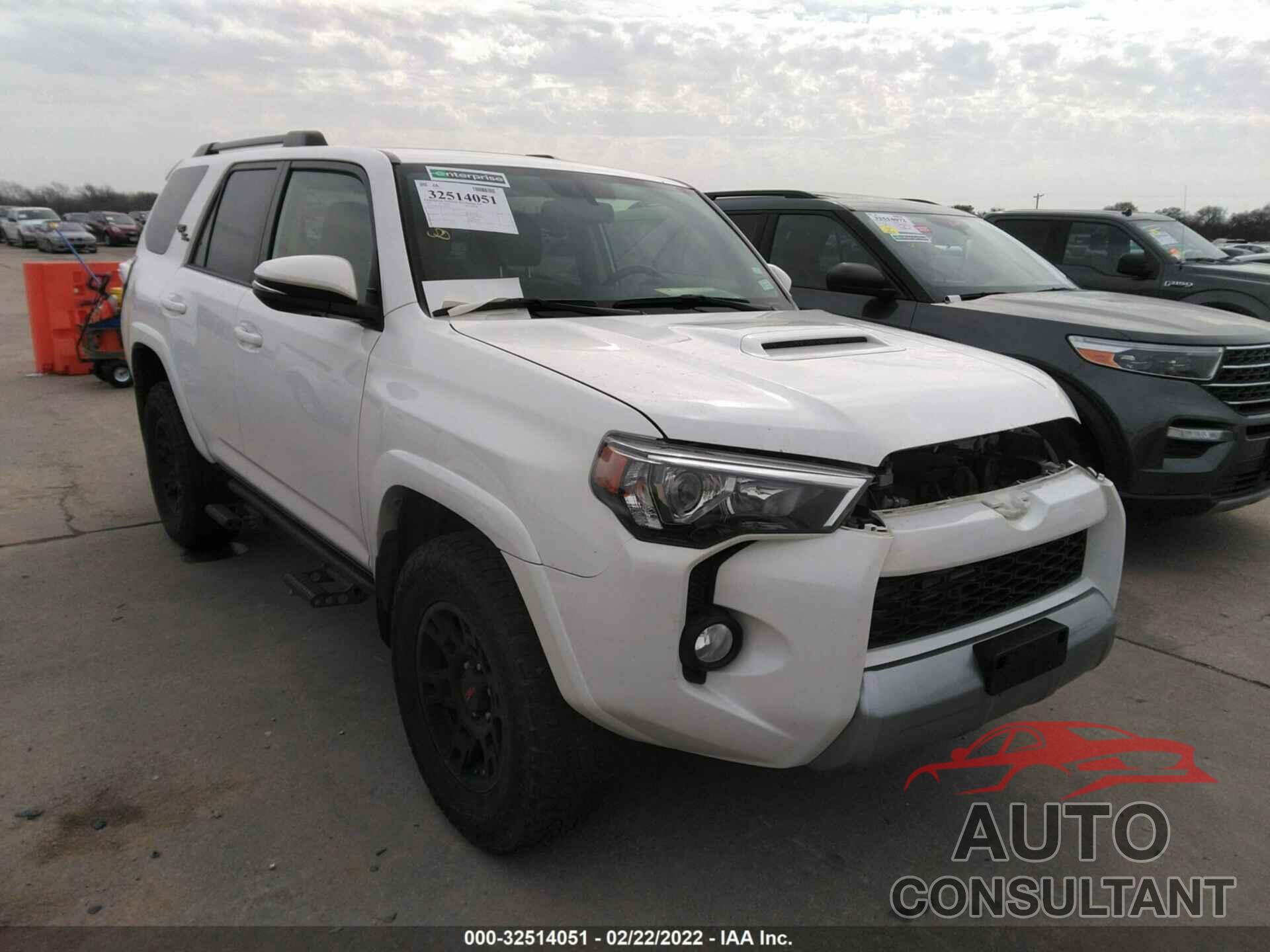 TOYOTA 4RUNNER 2019 - JTEBU5JR6K5693911