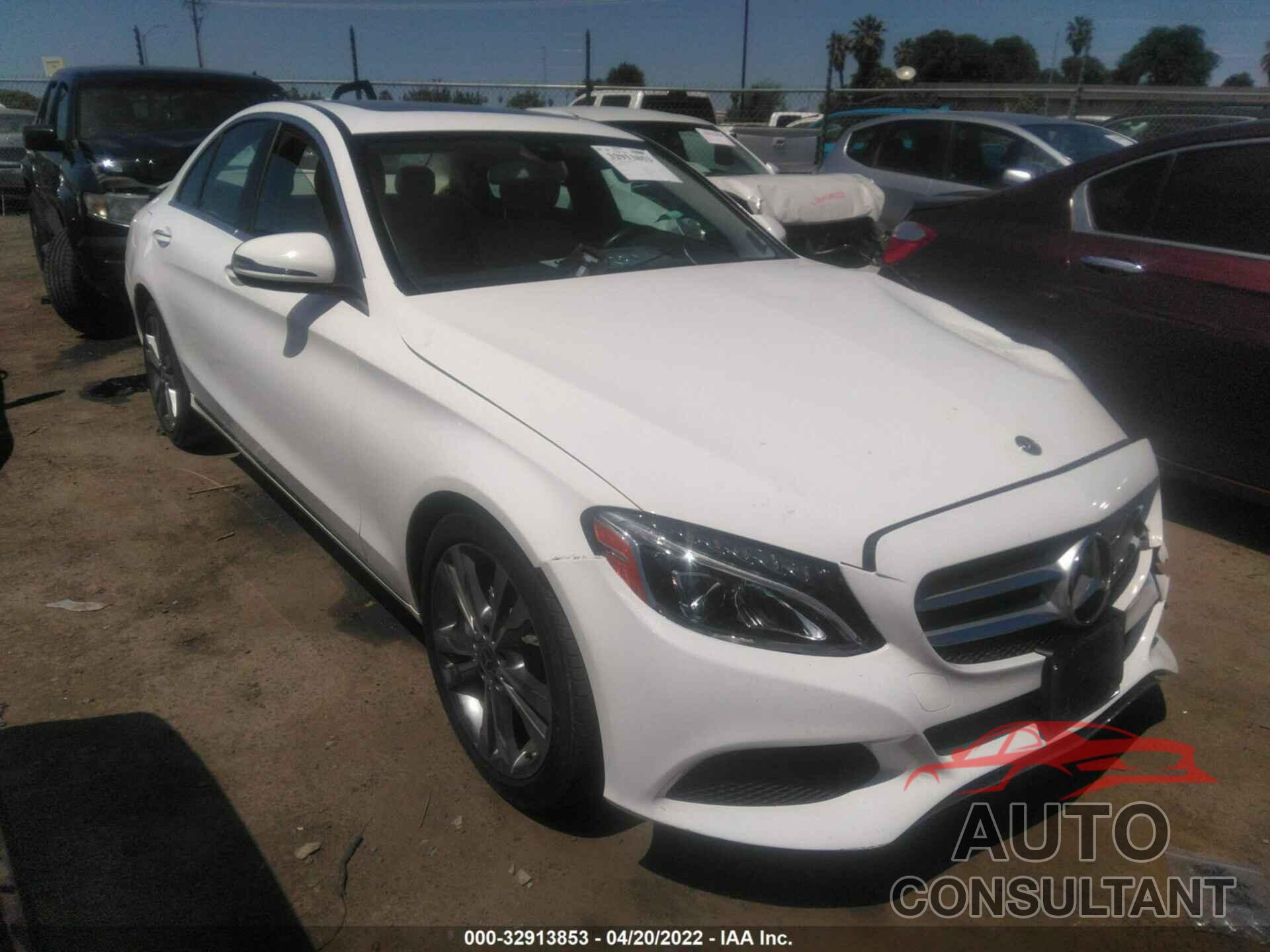 MERCEDES-BENZ C-CLASS 2018 - 55SWF4JB5JU275459