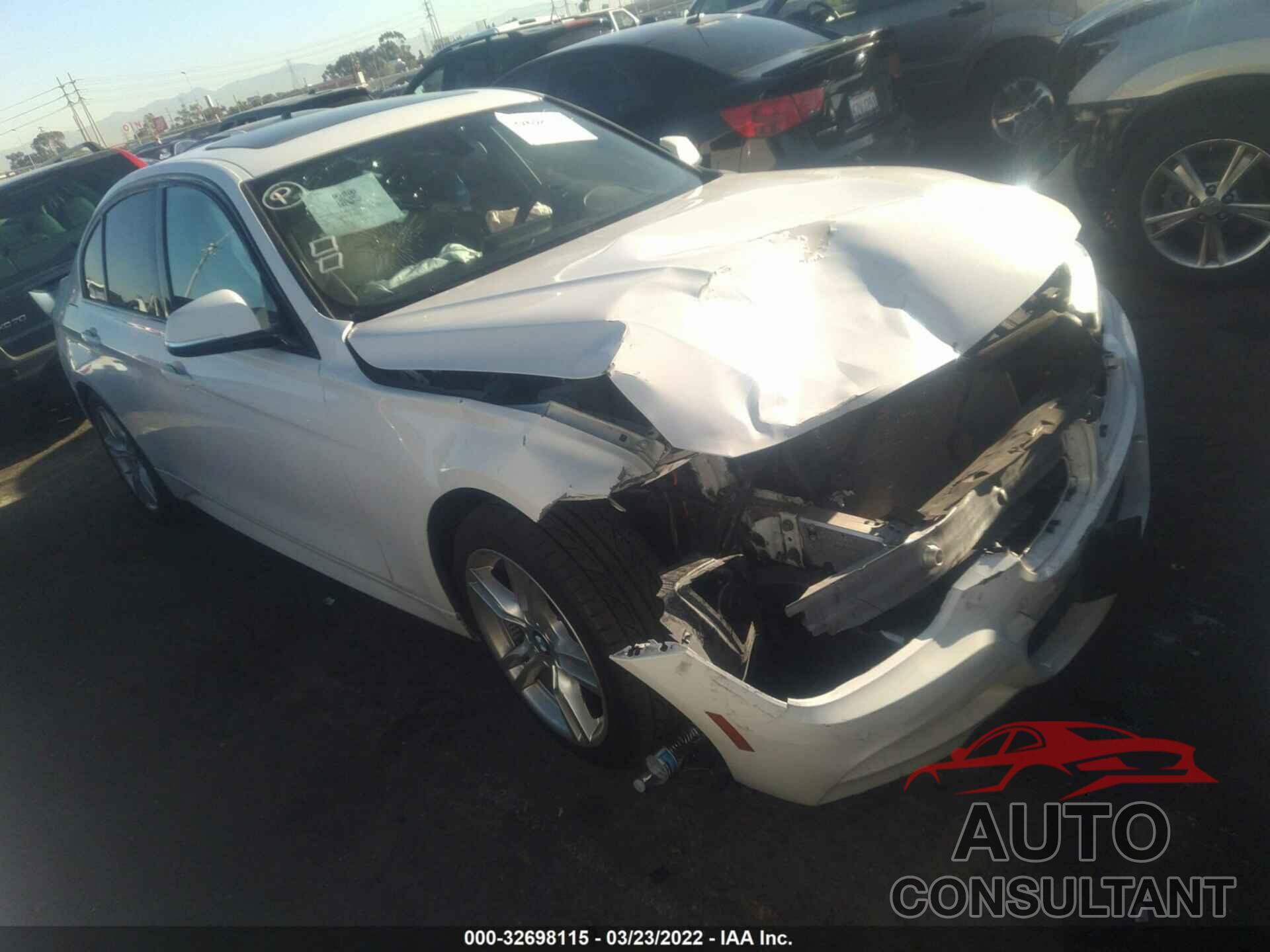 BMW 3 SERIES 2017 - WBA8B9C37HK885673