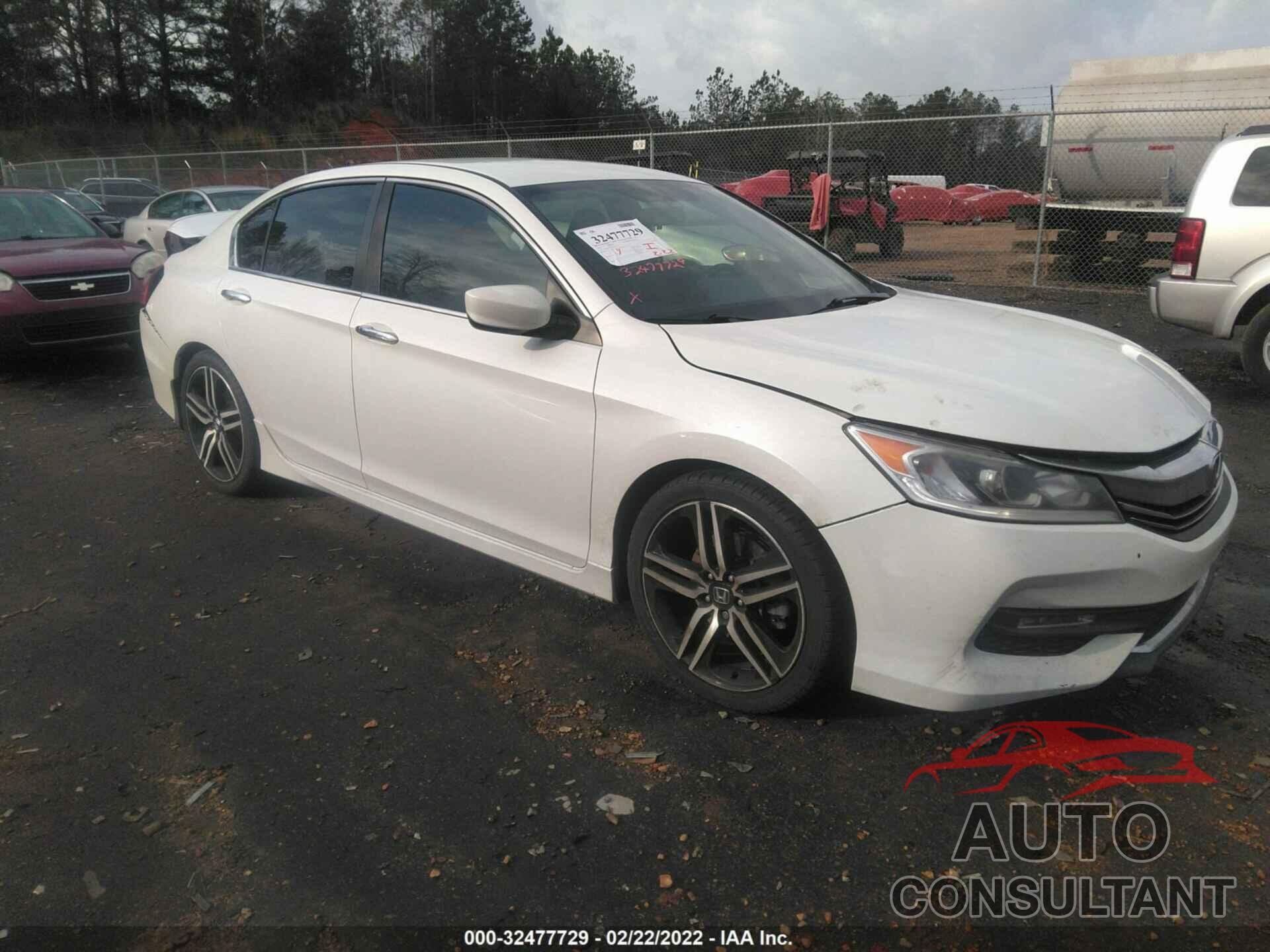 HONDA ACCORD SEDAN 2016 - 1HGCR2F53GA146285