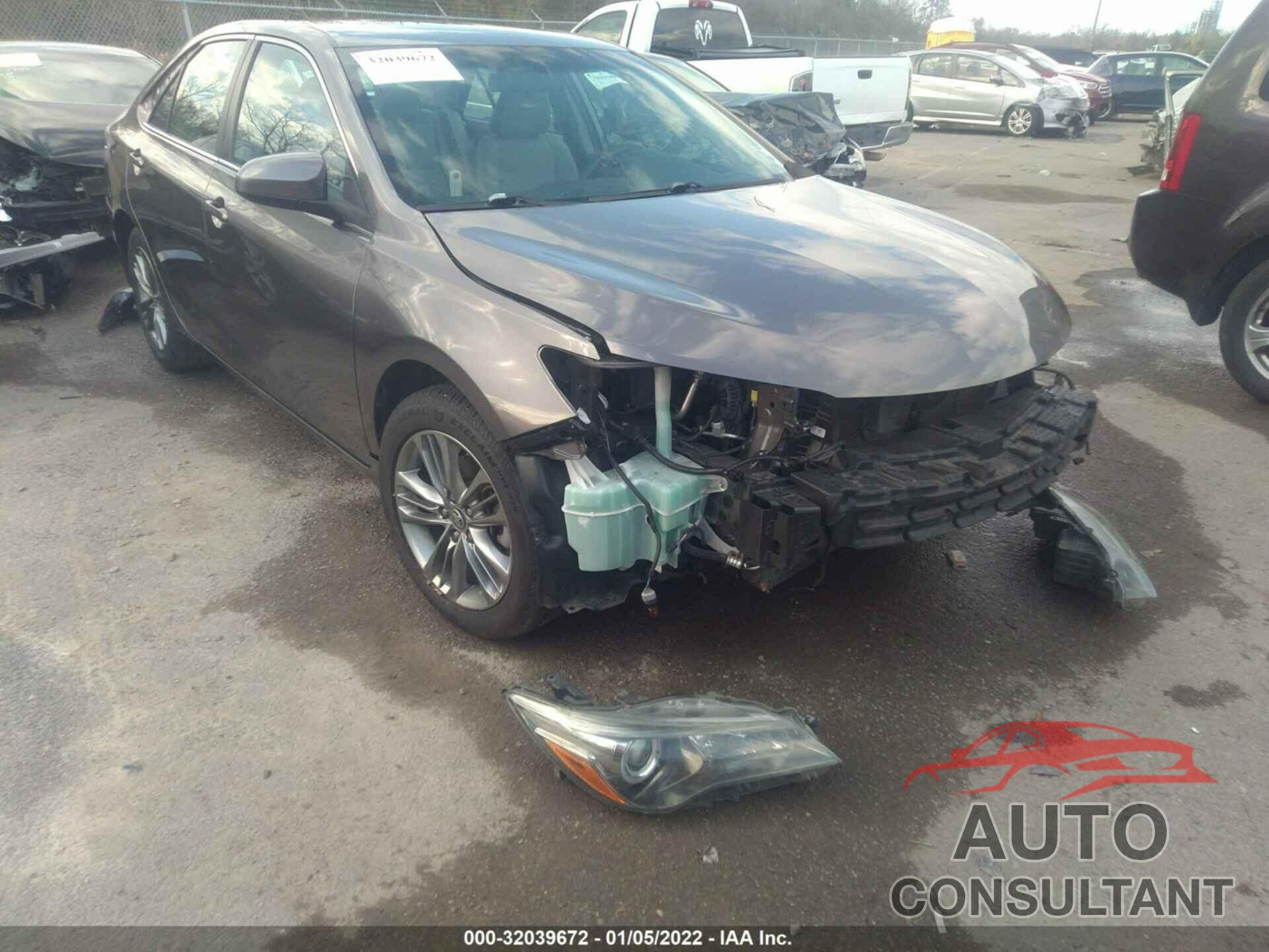 TOYOTA CAMRY 2017 - 4T1BF1FK8HU275749