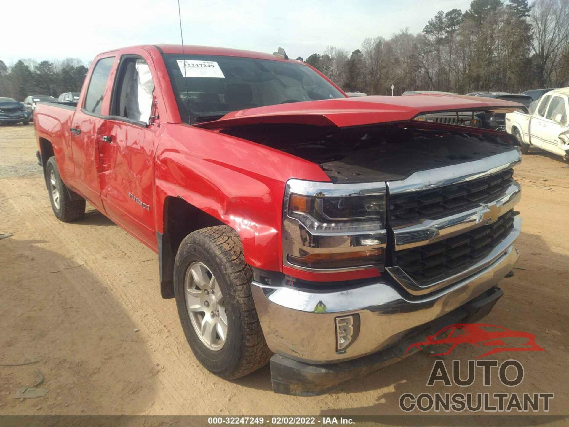 CHEVROLET SILVERADO 1500 2016 - 1GCVKREC6GZ172997