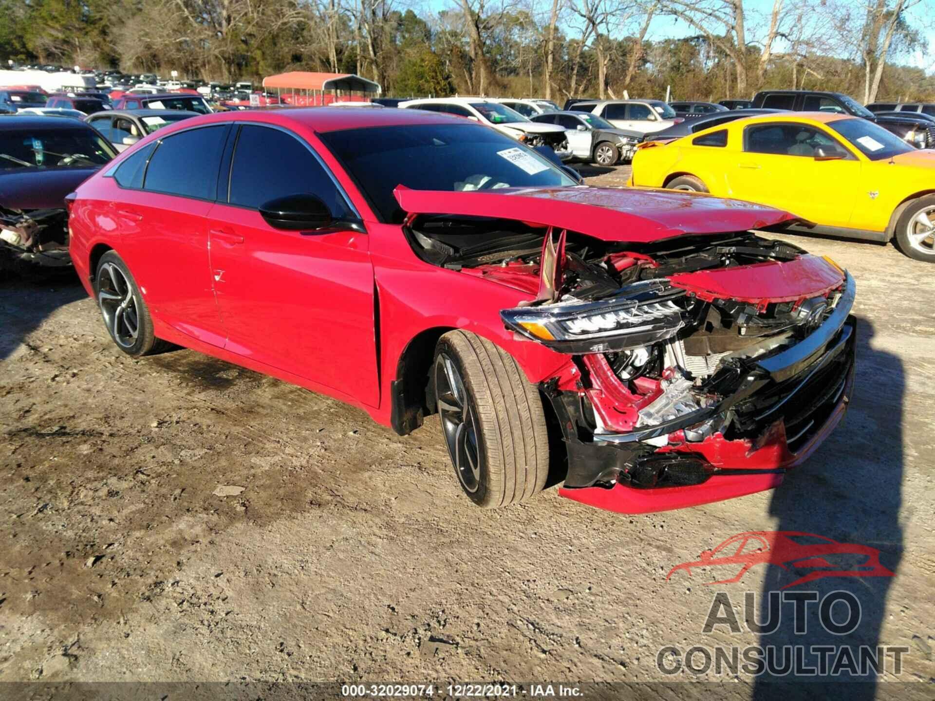HONDA ACCORD SEDAN 2021 - 1HGCV1F43MA044591
