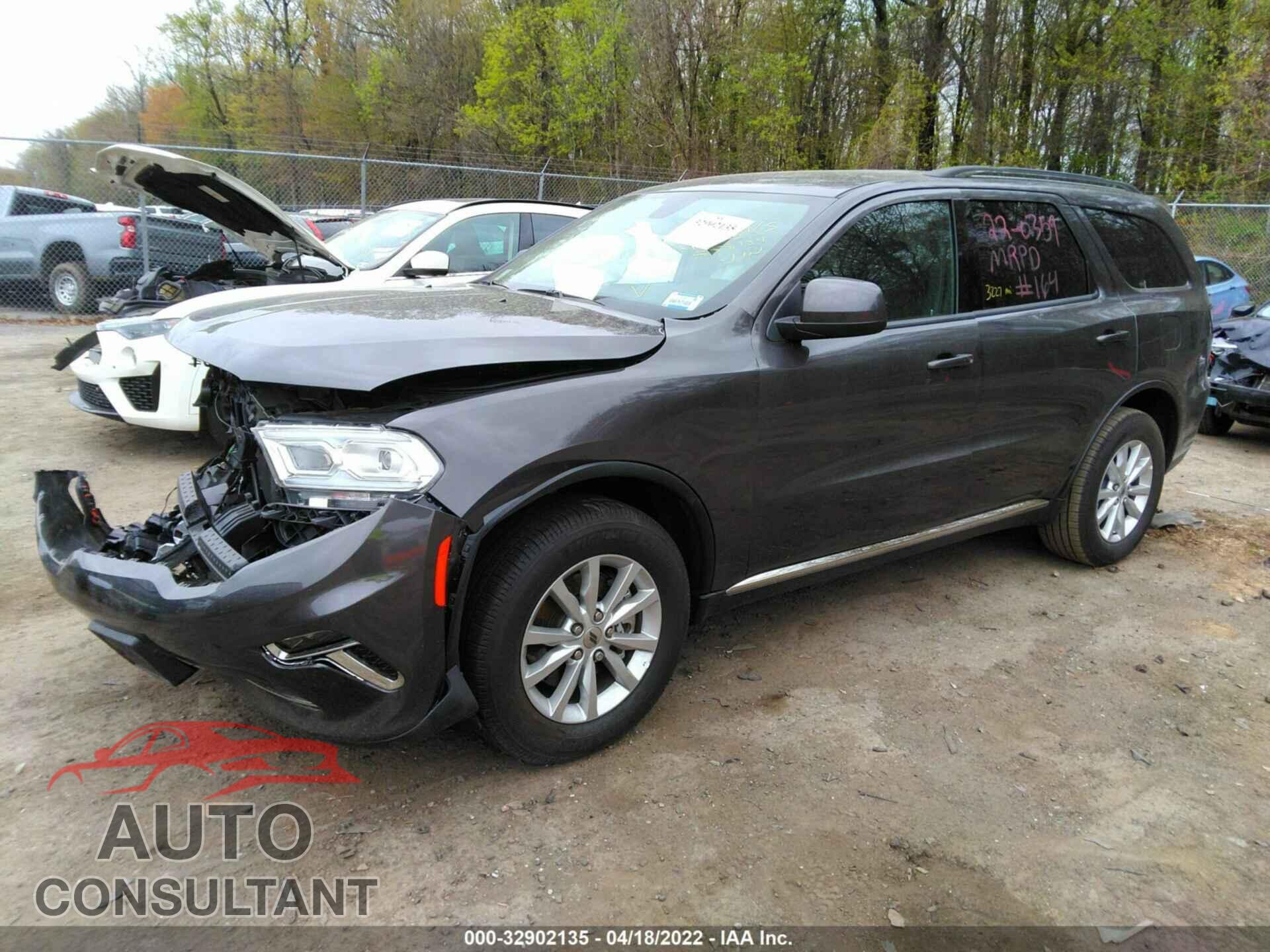 DODGE DURANGO 2021 - 1C4RDJAG5MC558184