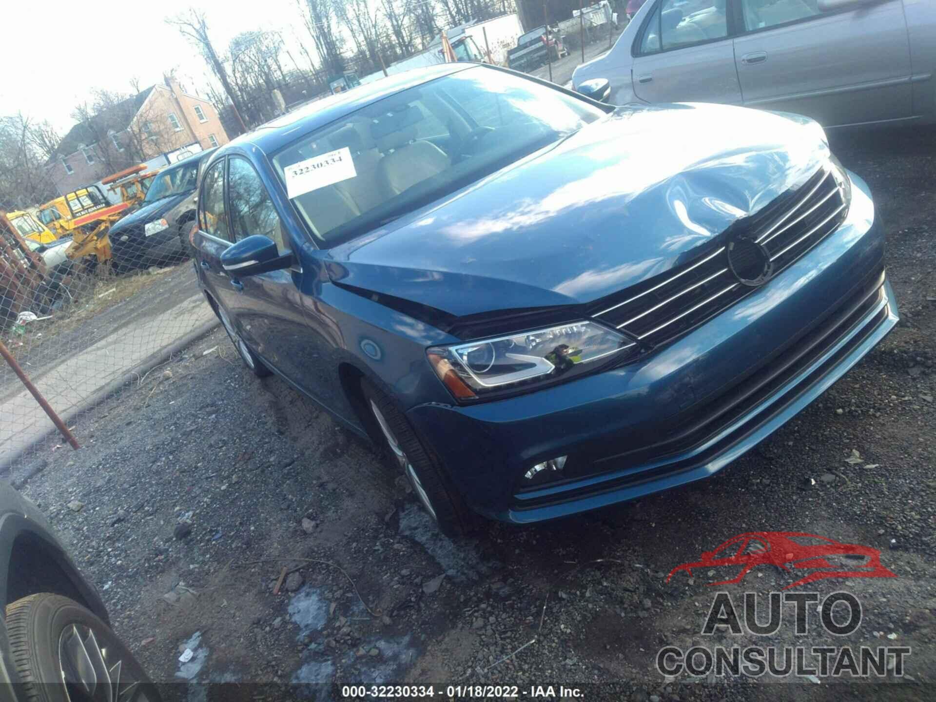 VOLKSWAGEN JETTA SEDAN 2016 - 3VWL17AJ4GM376179