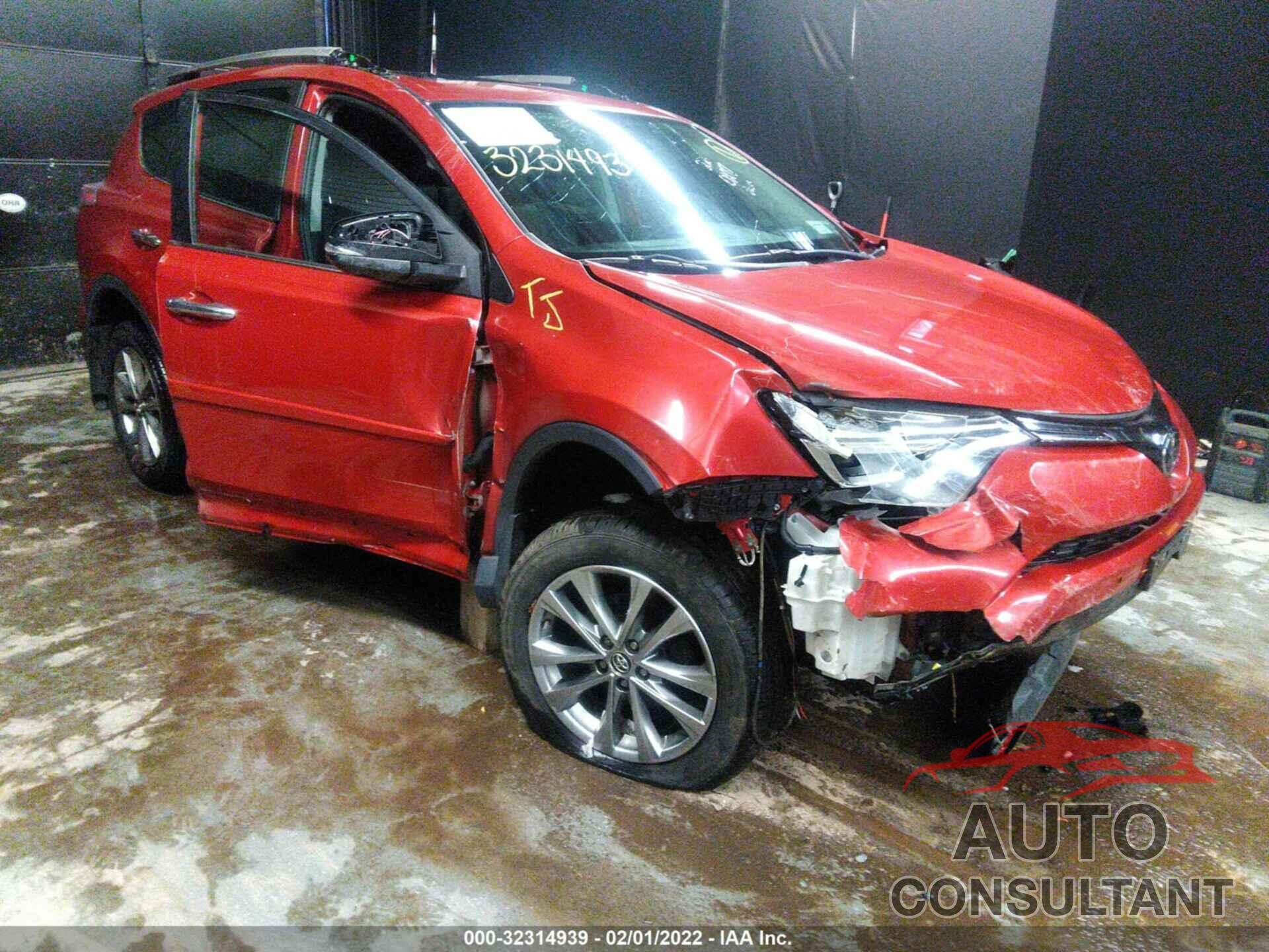 TOYOTA RAV4 2016 - 2T3DFREV0GW451699