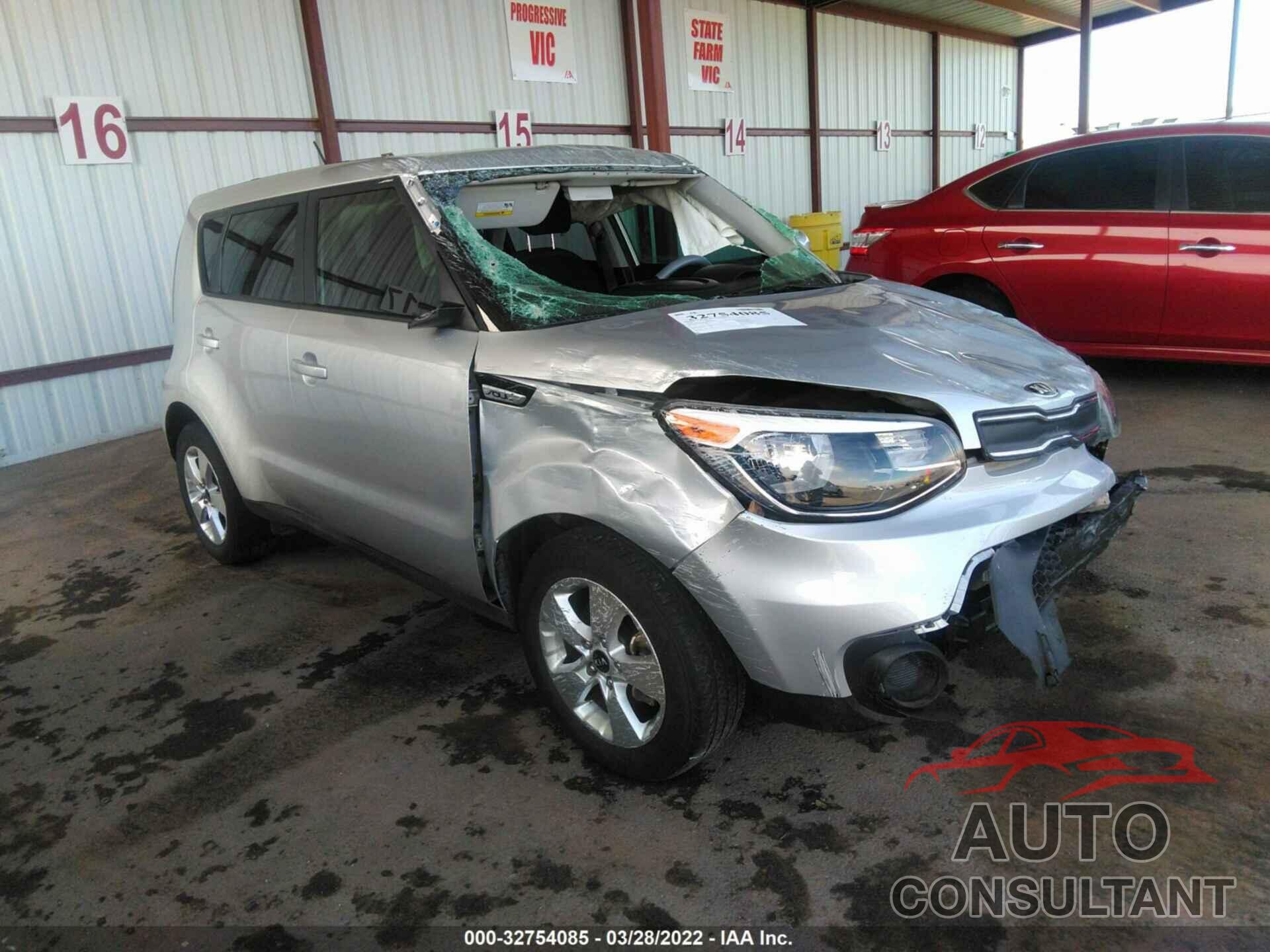 KIA SOUL 2018 - KNDJN2A29J7544619