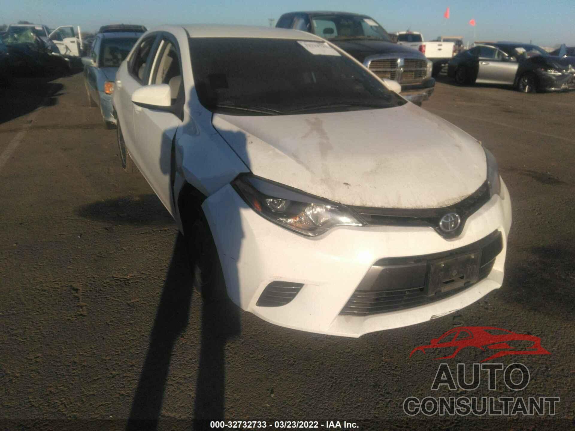 TOYOTA COROLLA 2016 - 2T1BURHE3GC586937