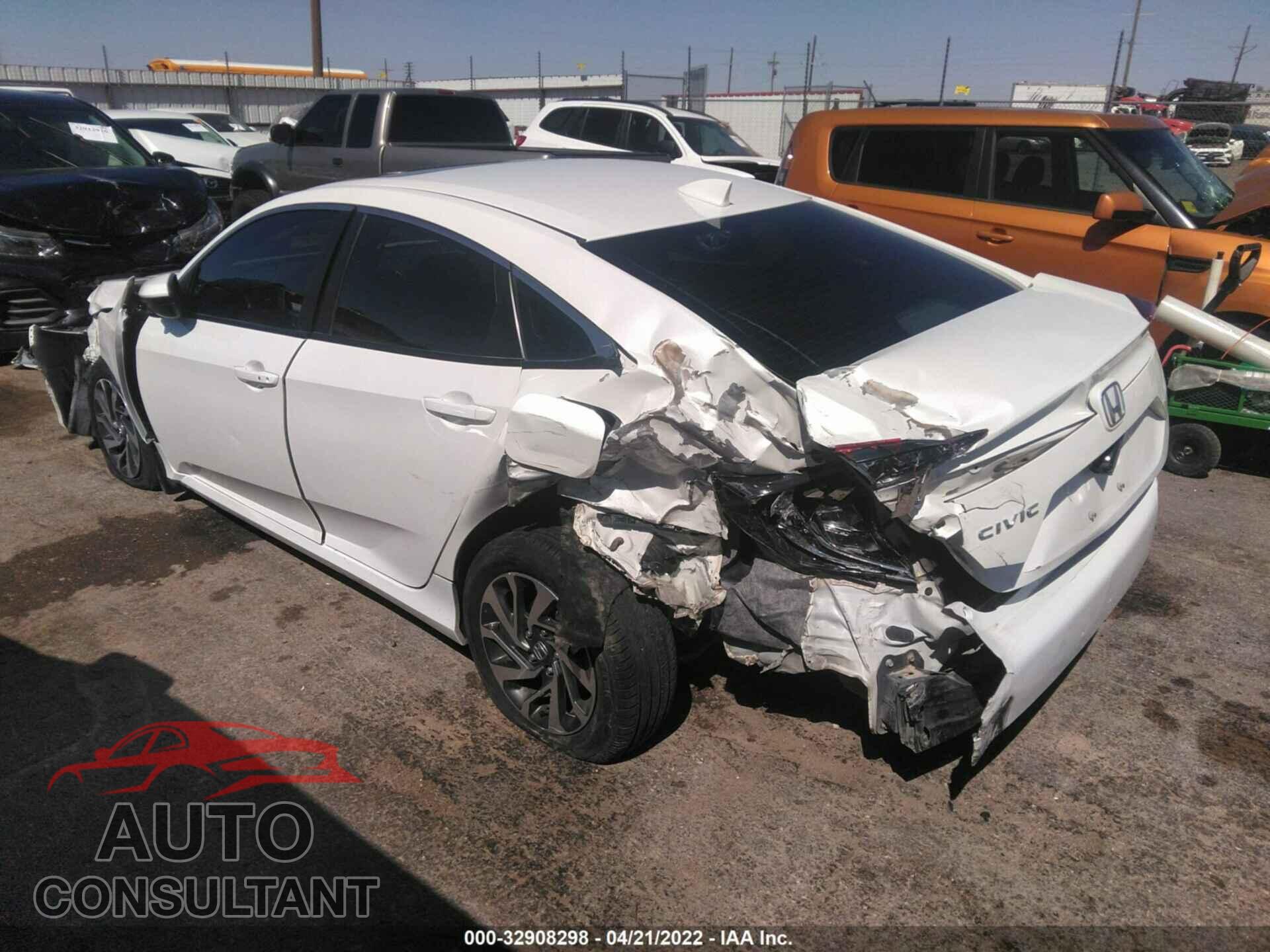 HONDA CIVIC SEDAN 2017 - 19XFC2F74HE080701