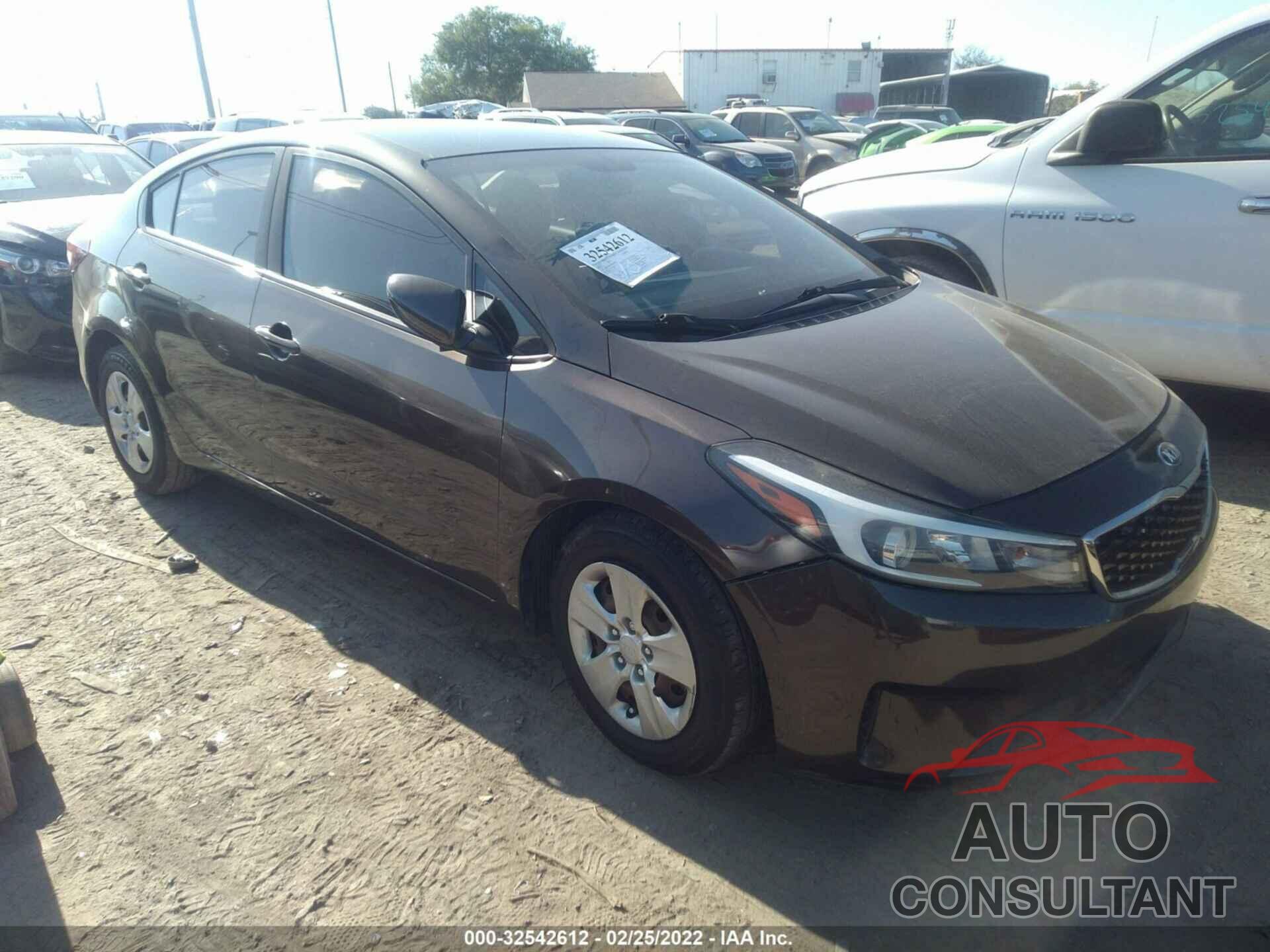 KIA FORTE 2017 - 3KPFK4A70HE060452