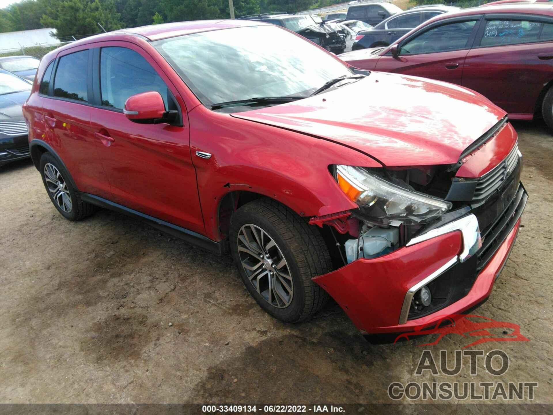 MITSUBISHI OUTLANDER SPORT 2016 - JA4AP3AW1GZ043394