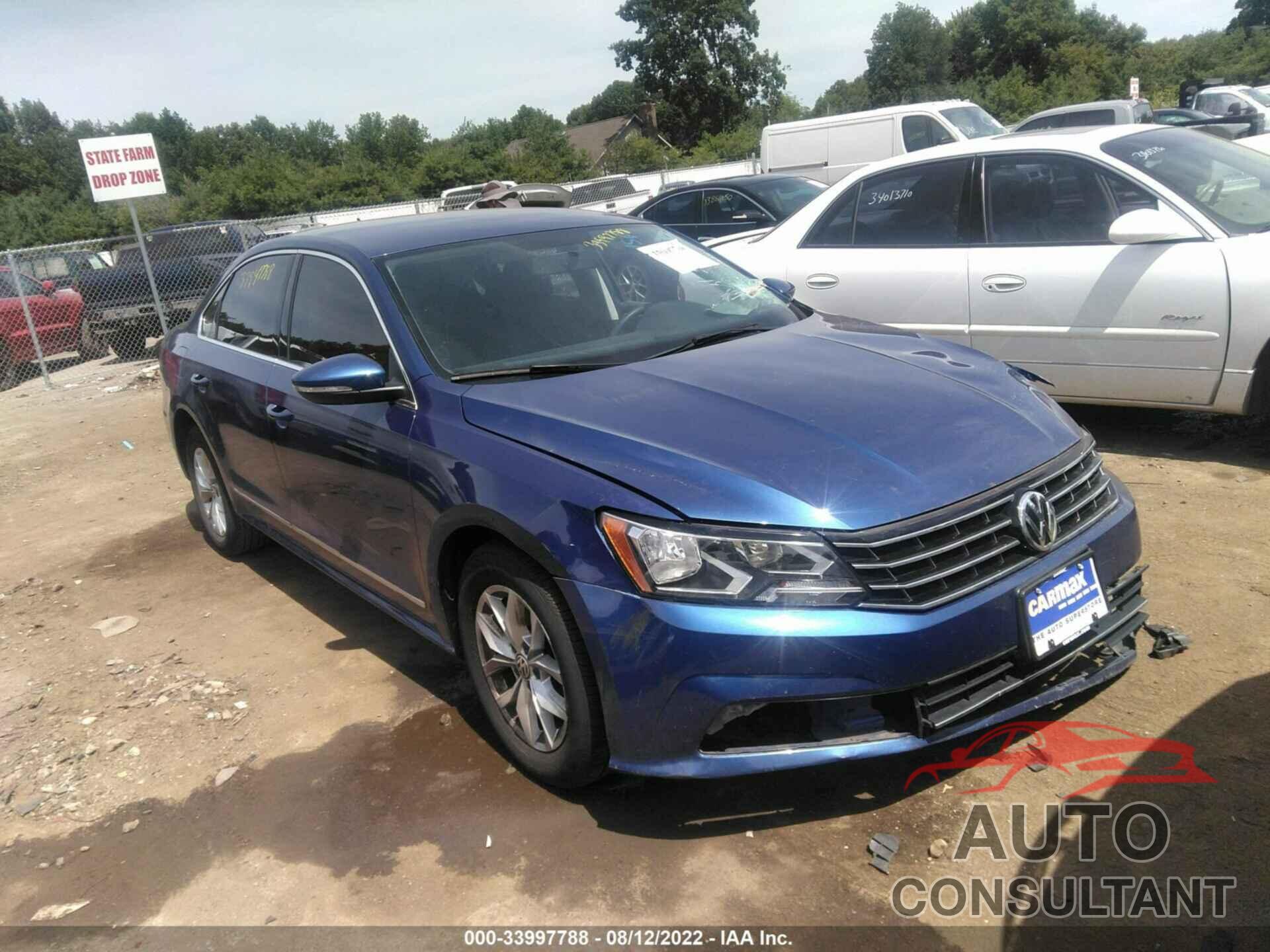 VOLKSWAGEN PASSAT 2016 - 1VWAS7A38GC040378