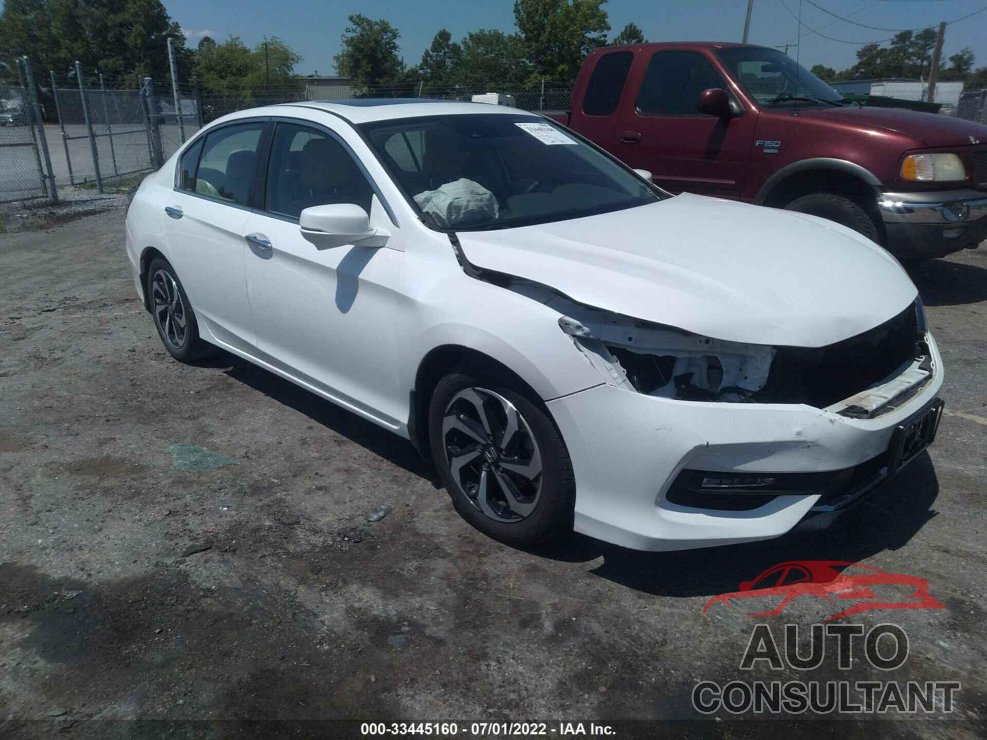 HONDA ACCORD SEDAN 2016 - 1HGCR2F0XGA060458