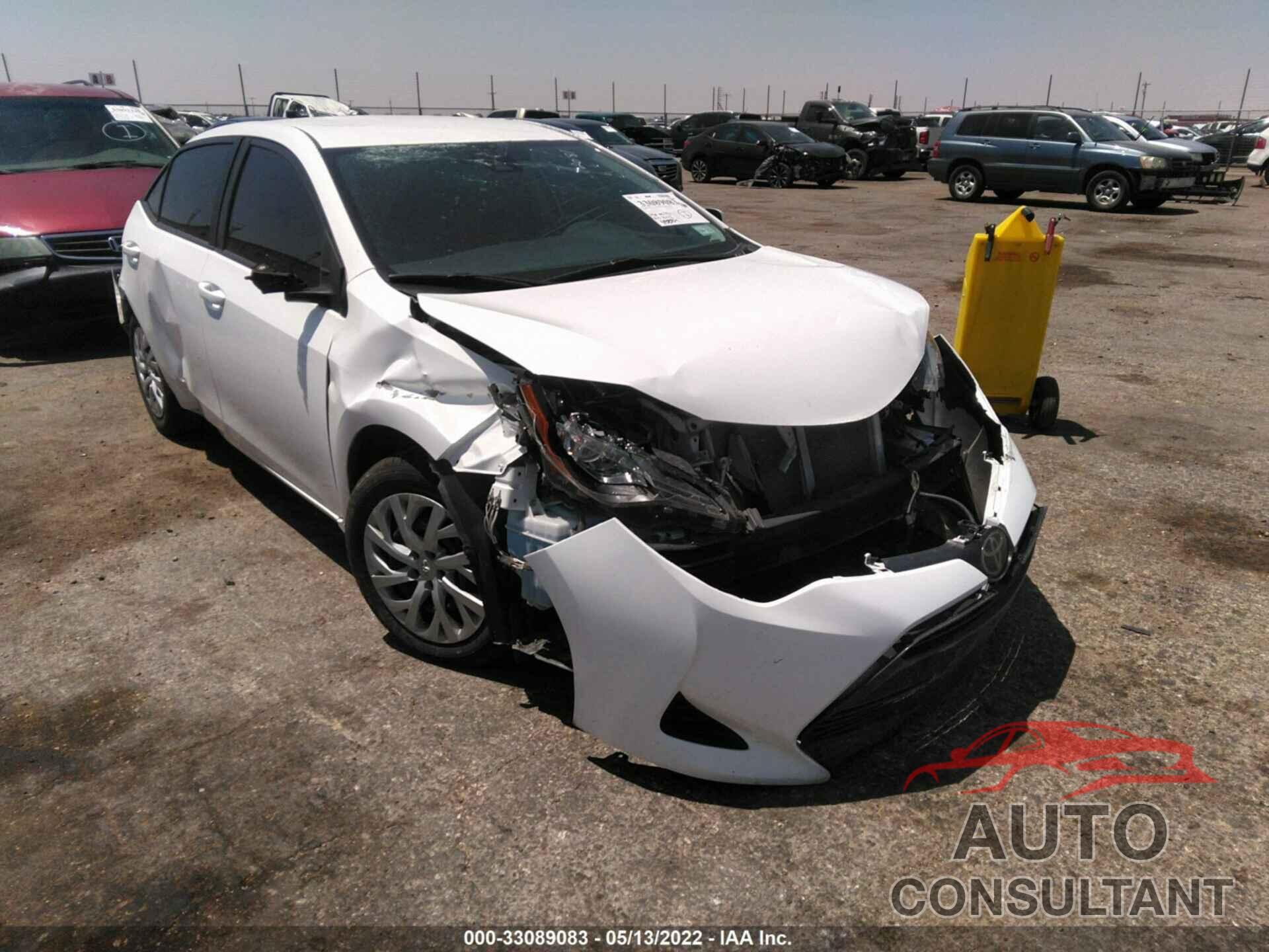 TOYOTA COROLLA 2019 - 5YFBURHE9KP892081