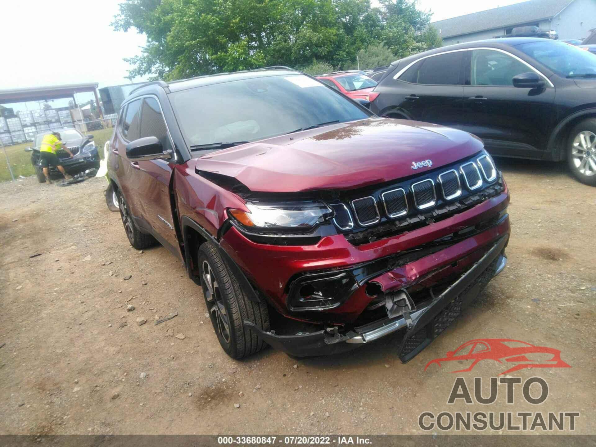 JEEP COMPASS 2022 - 3C4NJDCB6NT110648