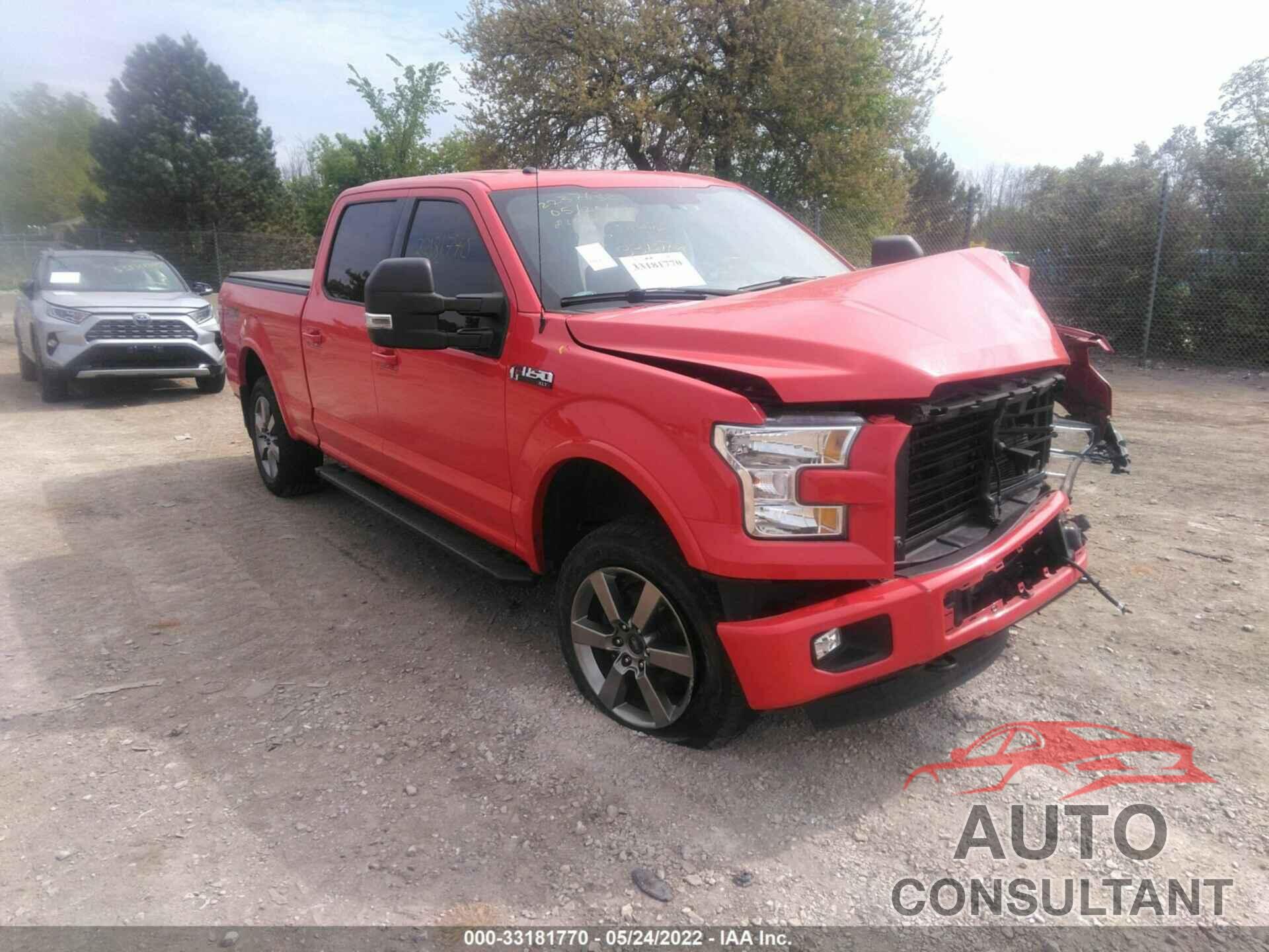 FORD F-150 2016 - 1FTFW1EF5GKF27770