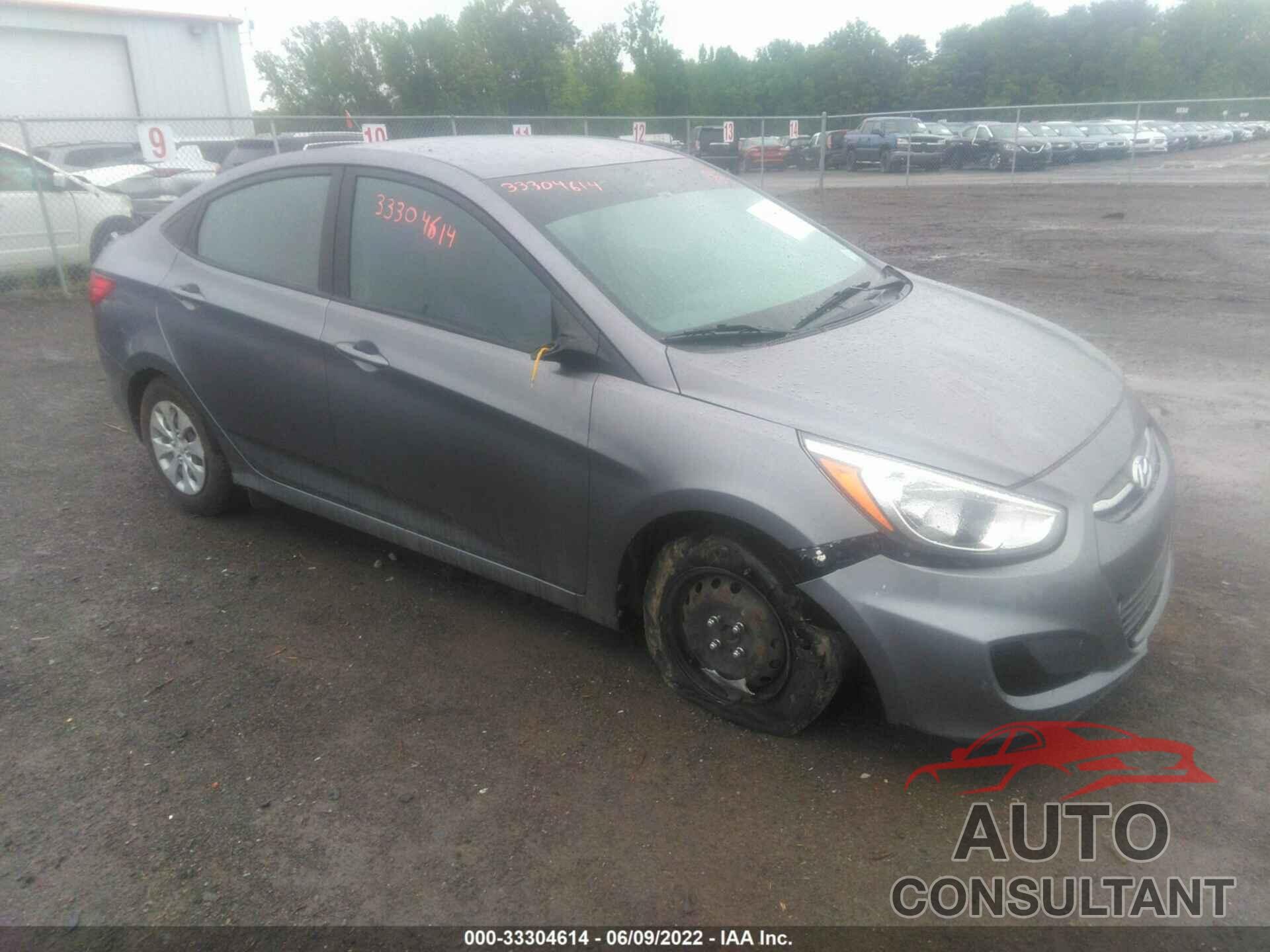 HYUNDAI ACCENT 2016 - KMHCT4AE9GU081021