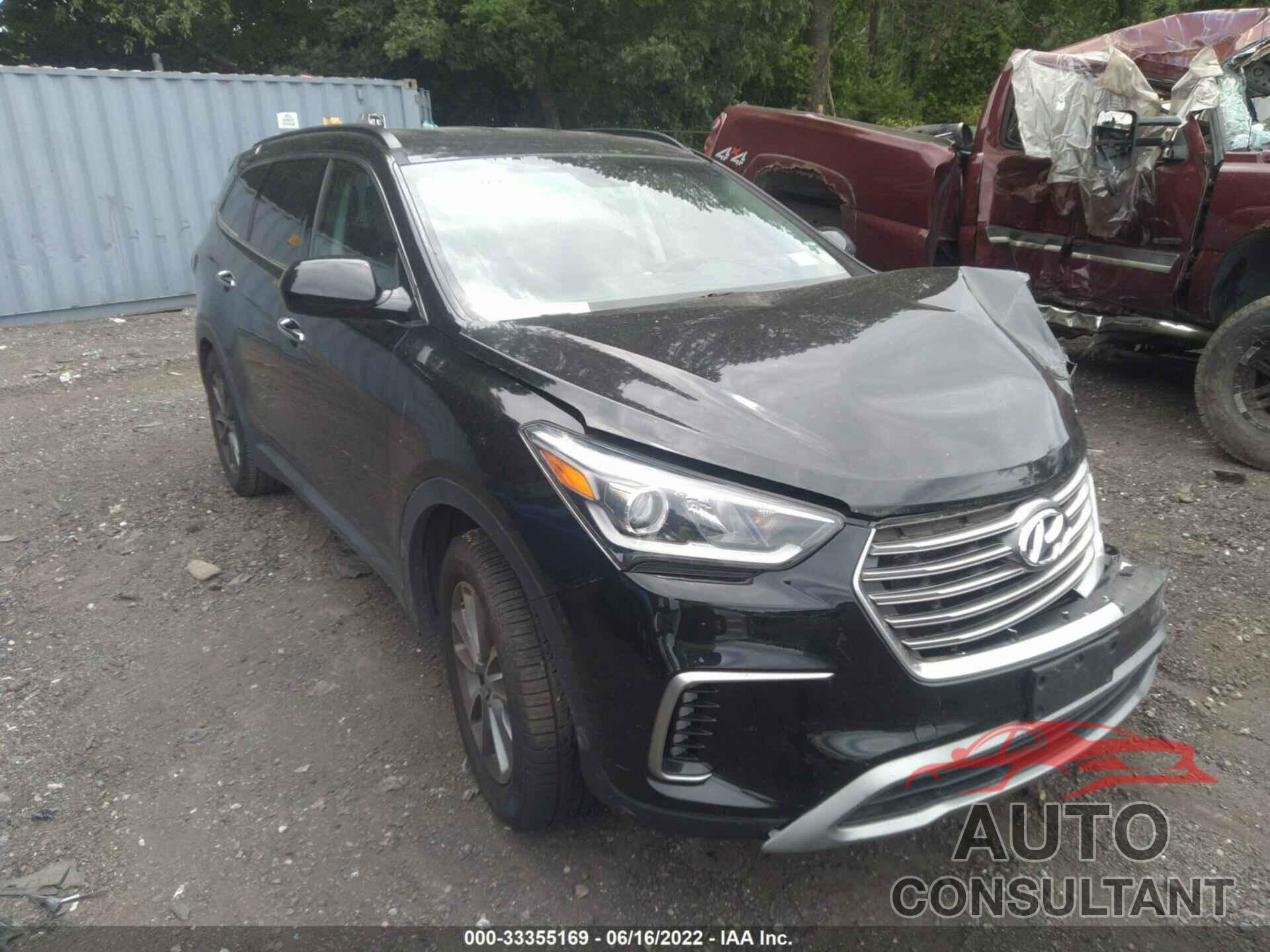 HYUNDAI SANTA FE 2017 - KM8SM4HF0HU212829