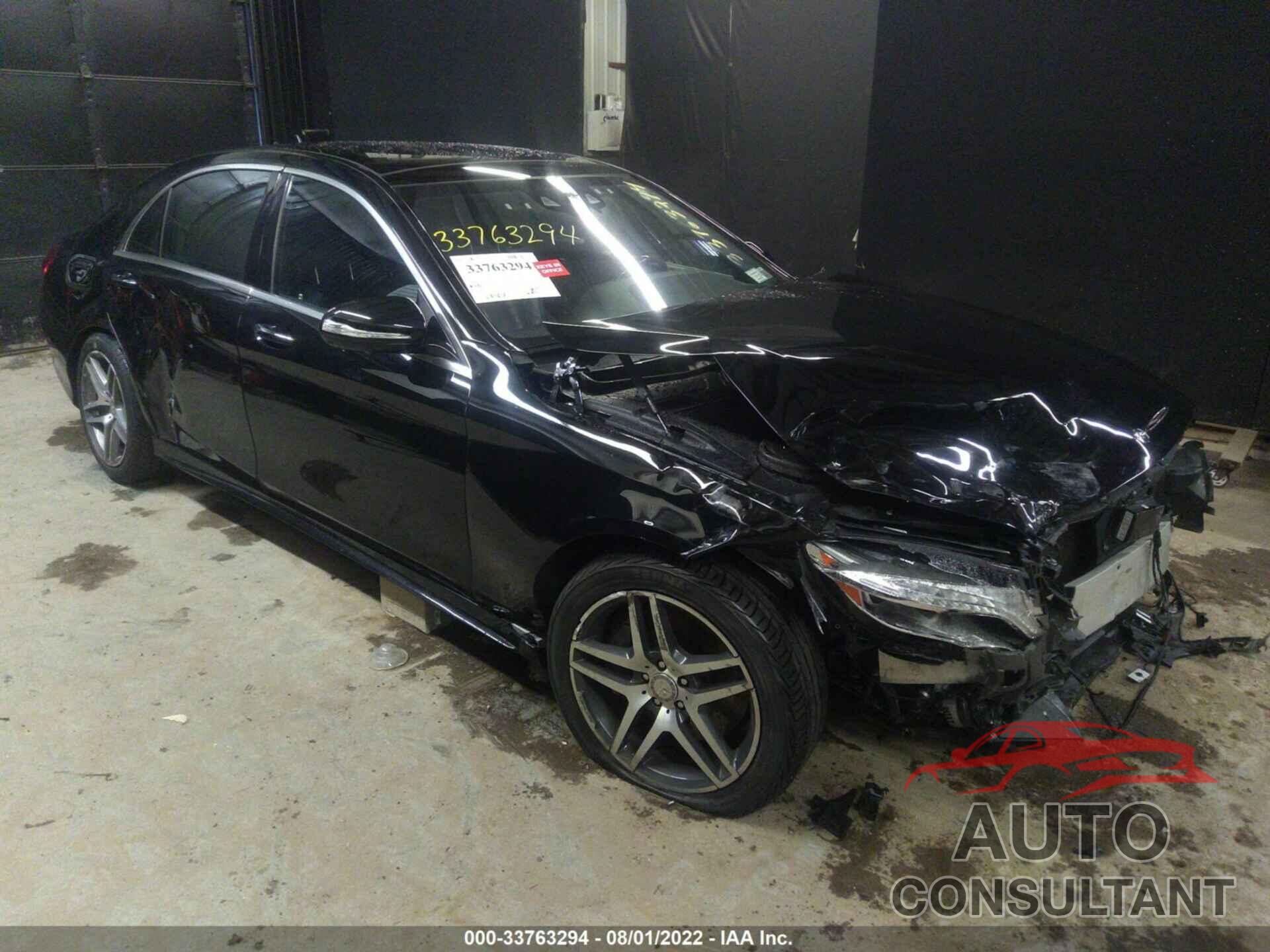 MERCEDES-BENZ S-CLASS 2016 - WDDUG8FB3GA258107