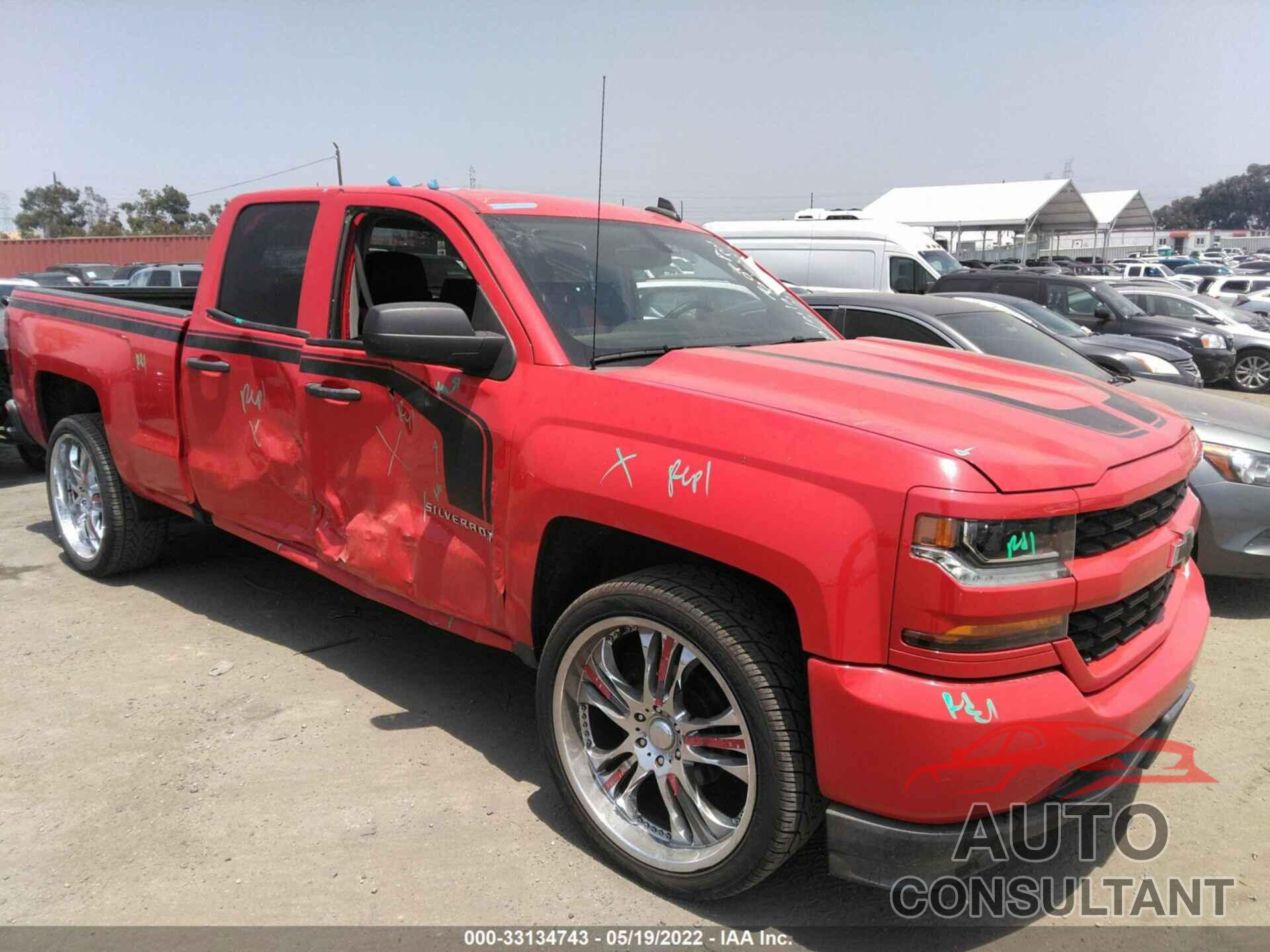 CHEVROLET SILVERADO 1500 2016 - 1GCRCPEC9GZ411140