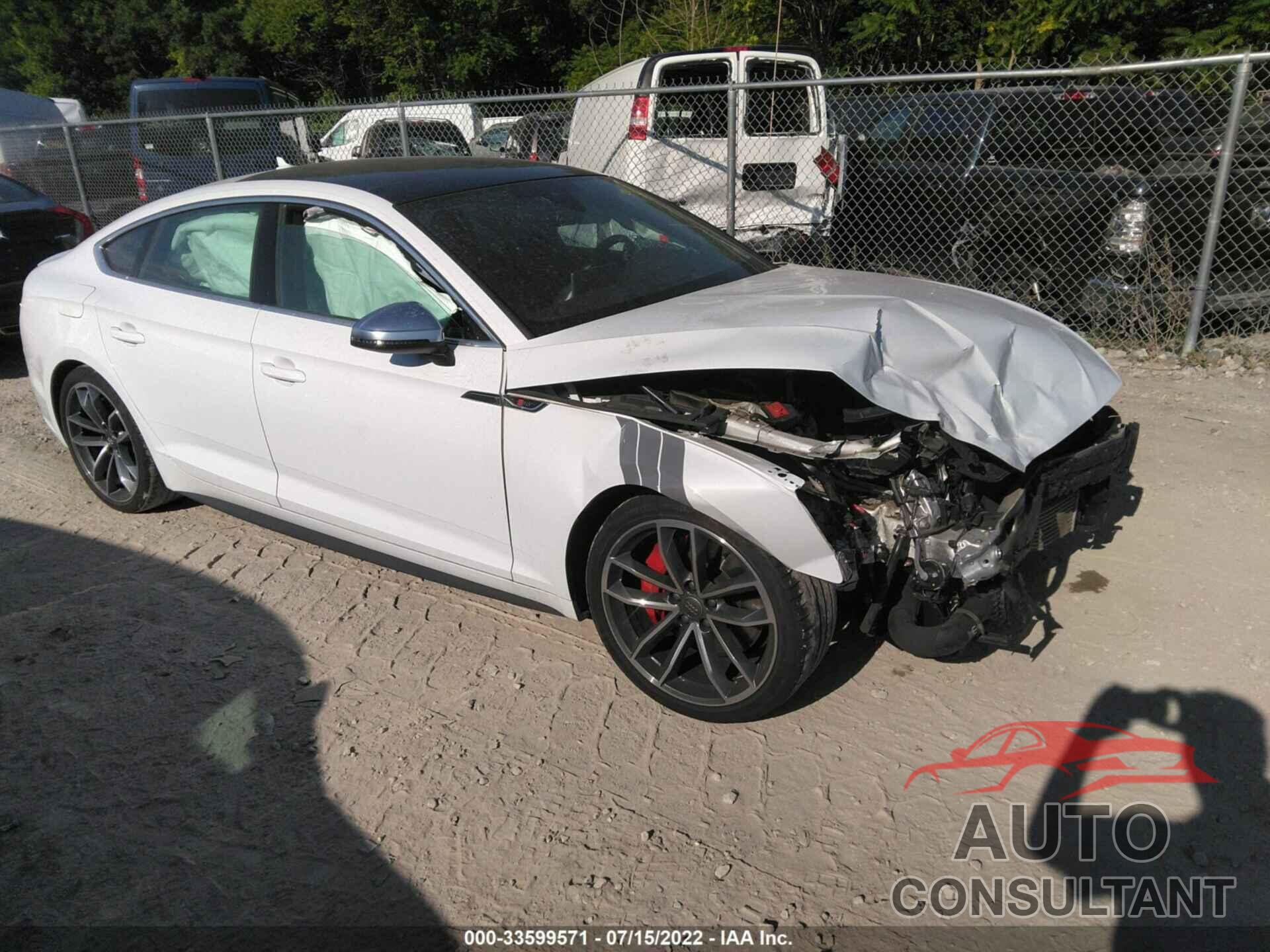 AUDI S5 SPORTBACK 2018 - WAUB4CF56JA135770