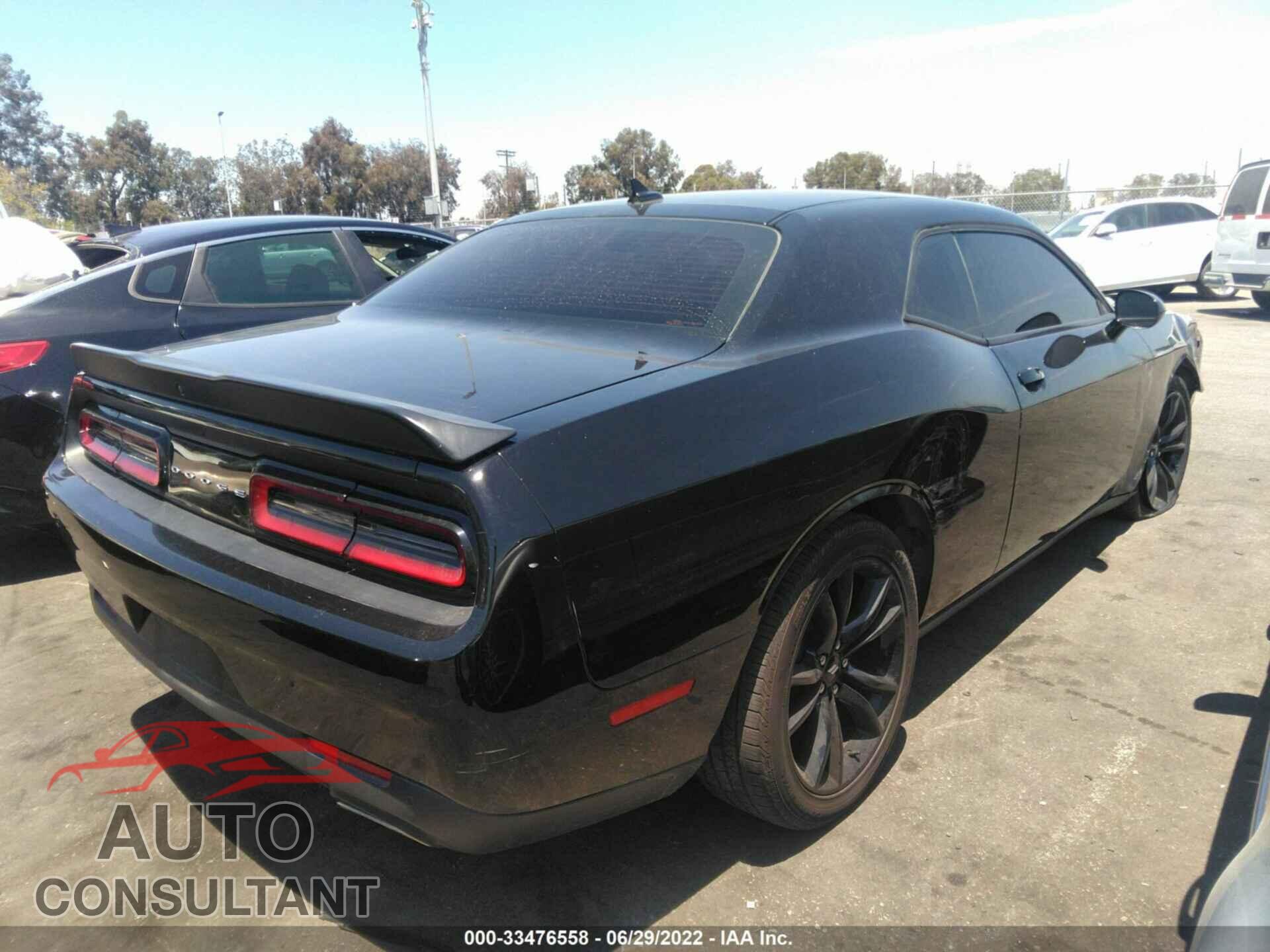 DODGE CHALLENGER 2018 - 2C3CDZAG3JH334185