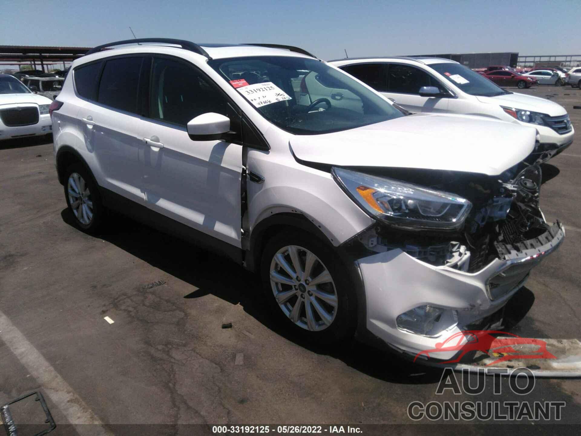 FORD ESCAPE 2019 - 1FMCU9HDXKUA10510