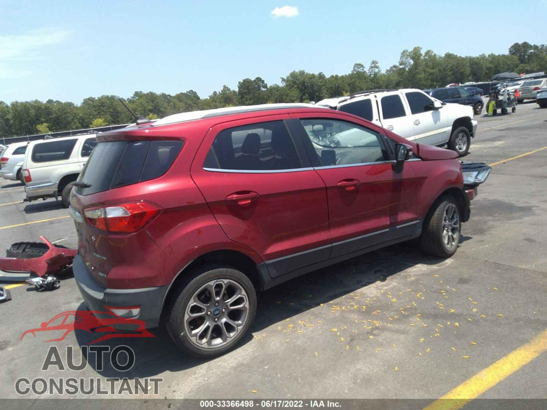 FORD ECOSPORT 2020 - MAJ6S3KLXLC385461
