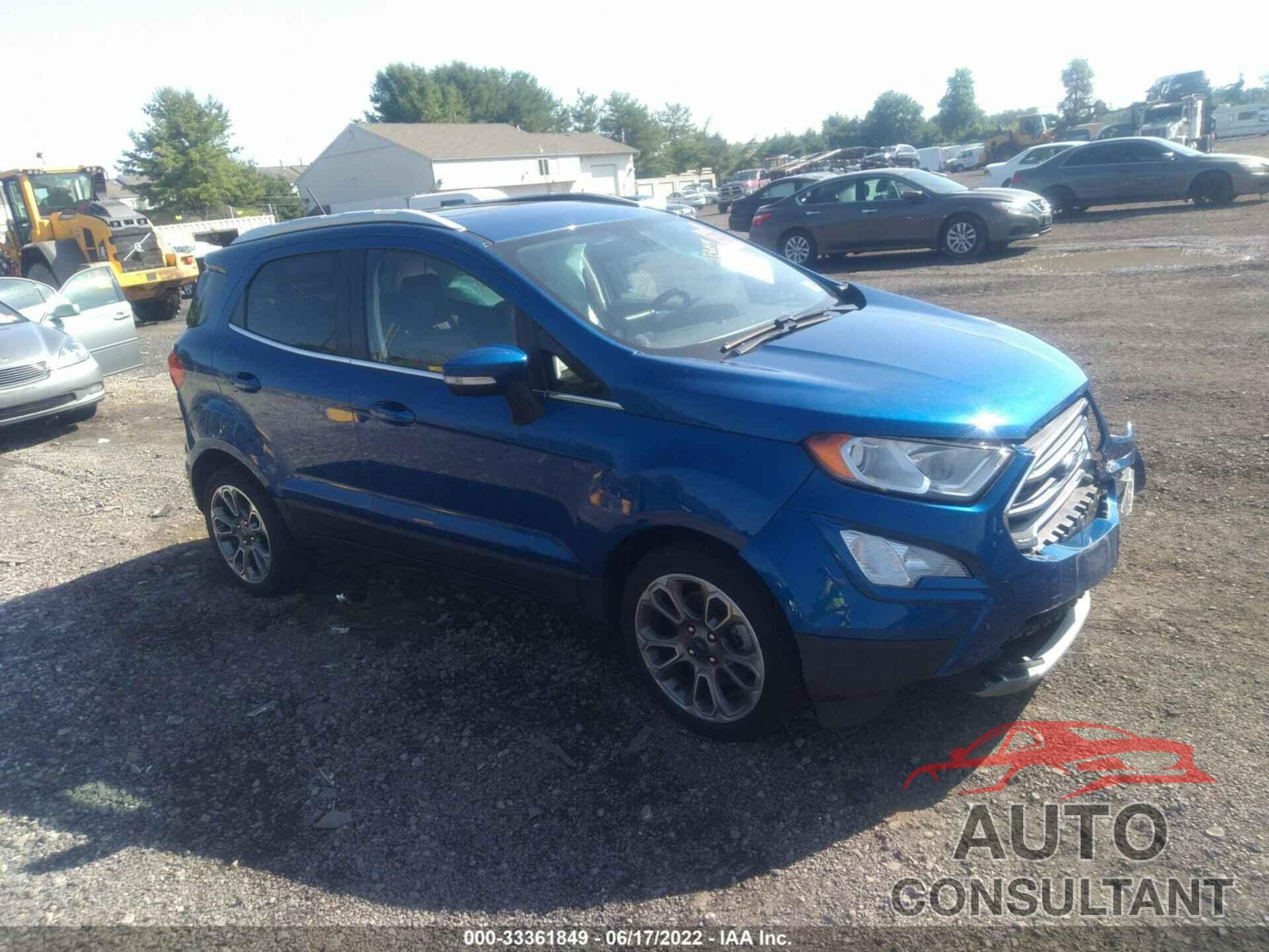 FORD ECOSPORT 2019 - MAJ3S2KE8KC256681