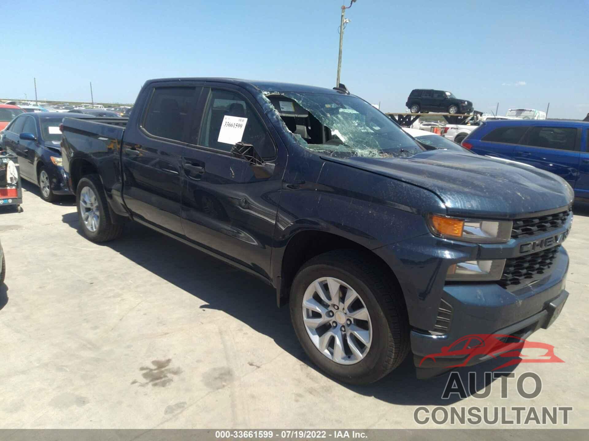 CHEVROLET SILVERADO 1500 2020 - 3GCPWBEH2LG354836