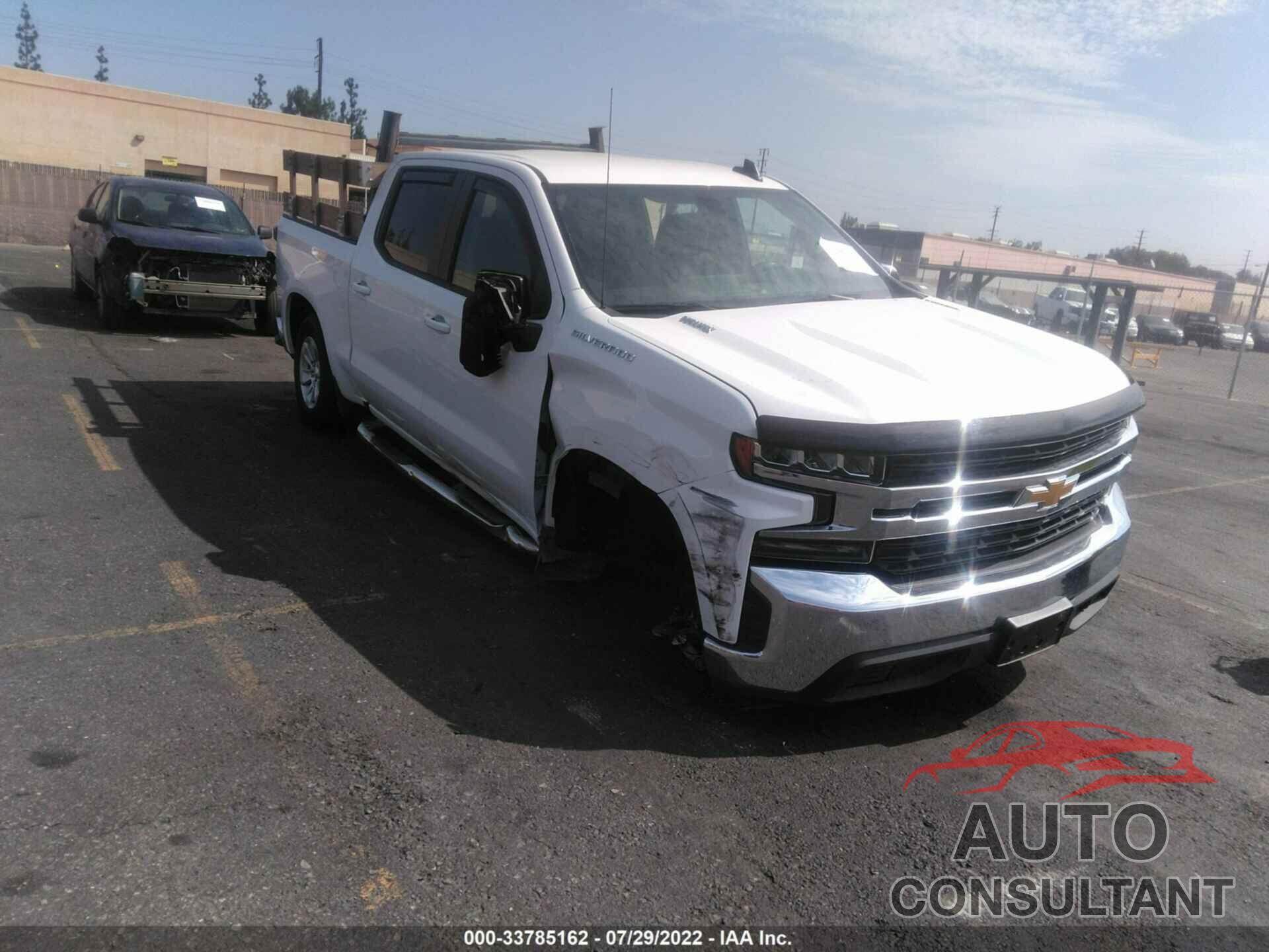 CHEVROLET SILVERADO 1500 2021 - 3GCPWCET4MG137252