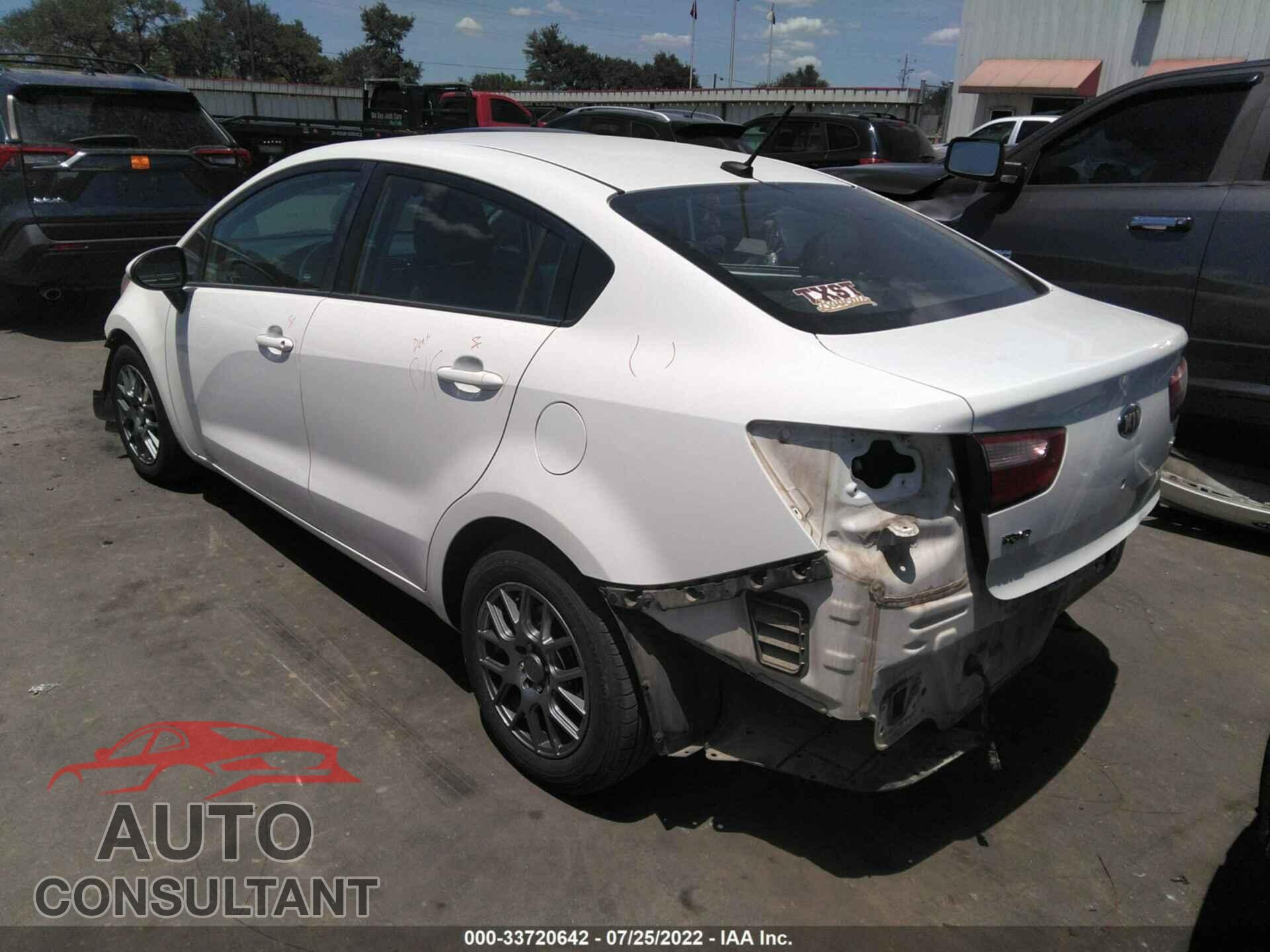 KIA RIO 2016 - KNADM4A33G6579155