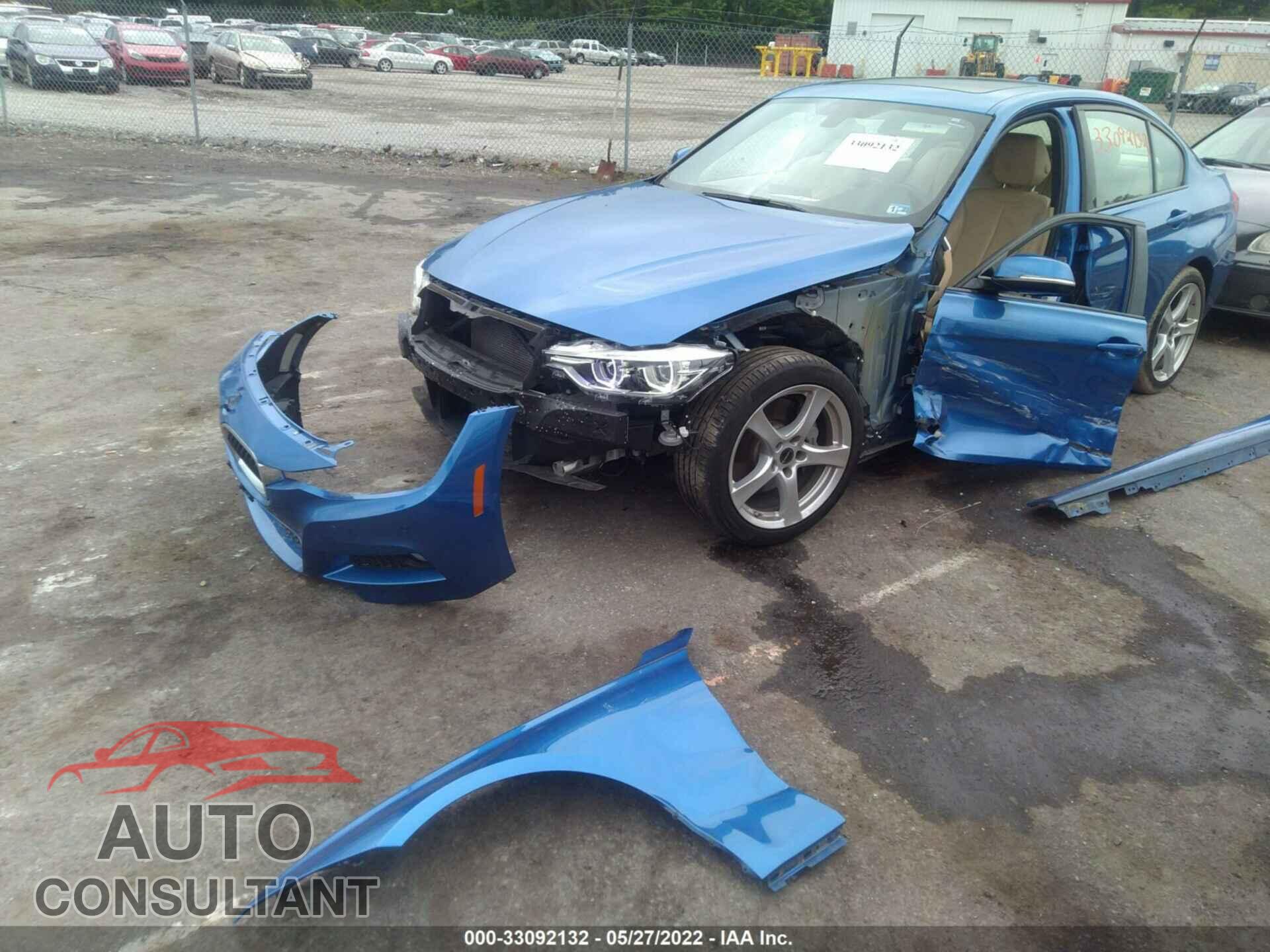 BMW 3 SERIES 2016 - WBA8E3G56GNU03403