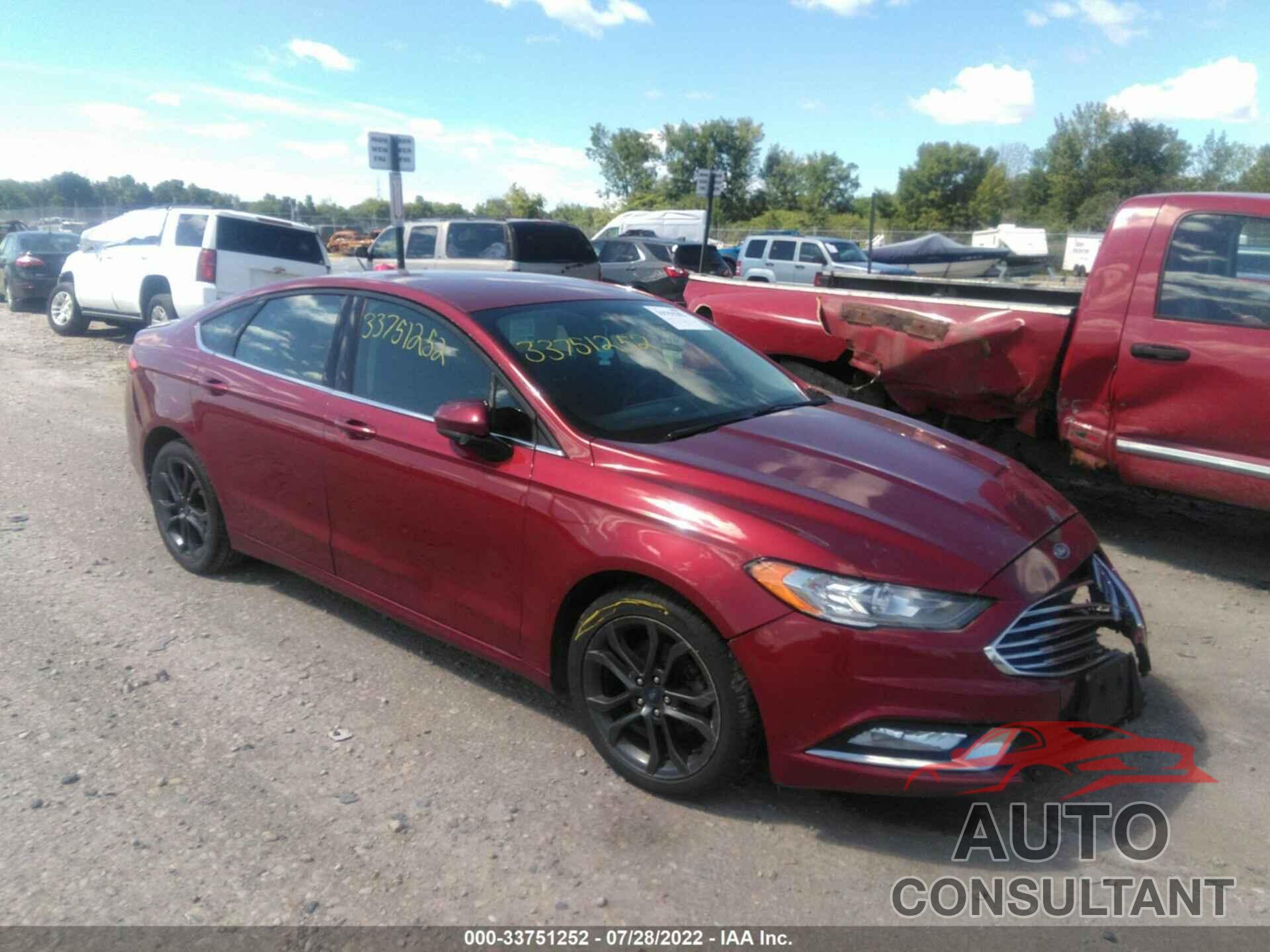 FORD FUSION 2018 - 3FA6P0HD2JR179629