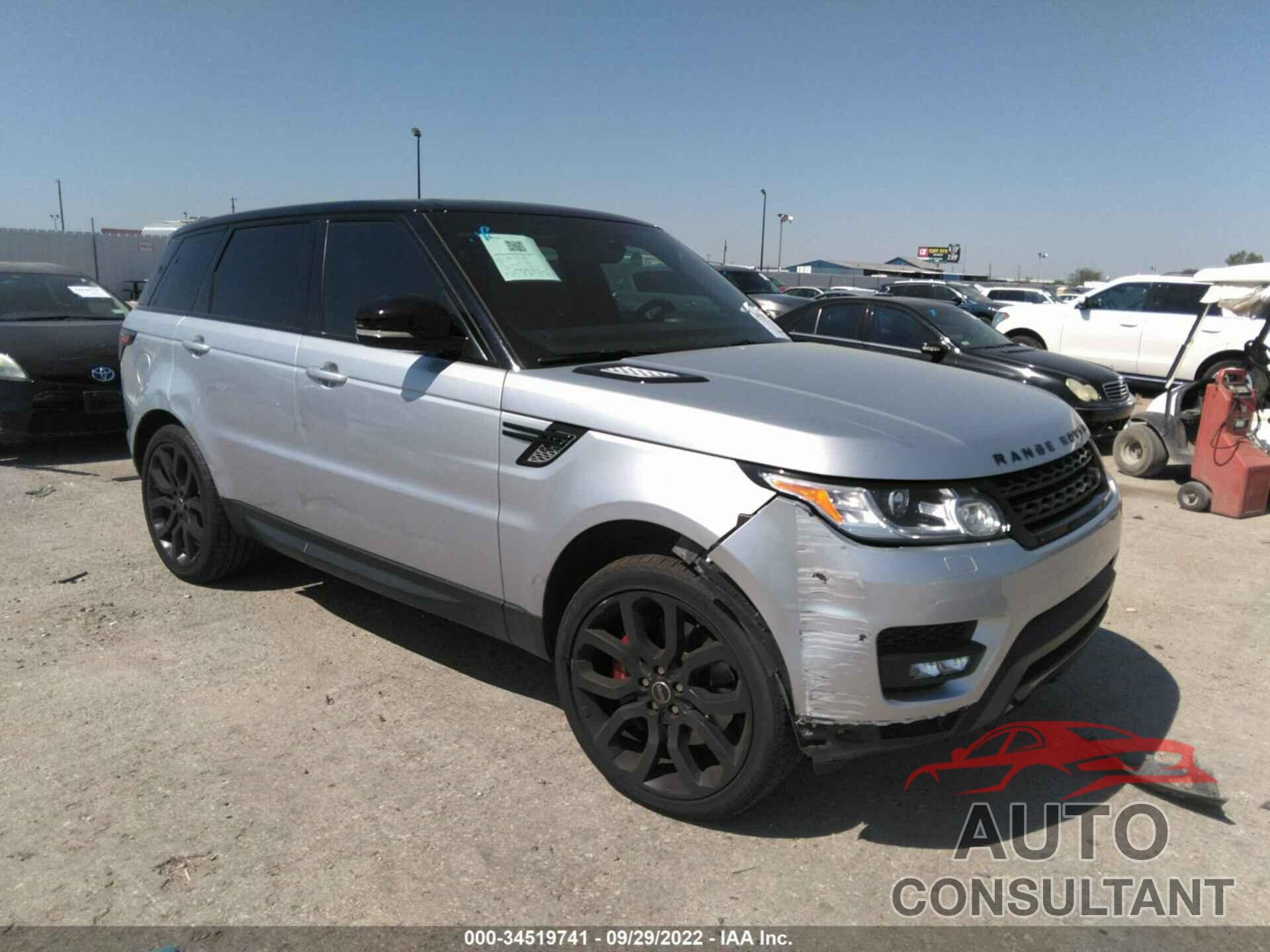 LAND ROVER RANGE ROVER SPORT 2015 - SALWR2TF1FA517105