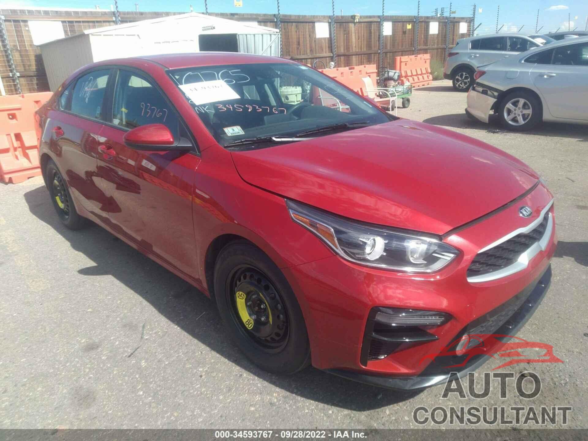 KIA FORTE 2021 - 3KPF24AD7ME330857