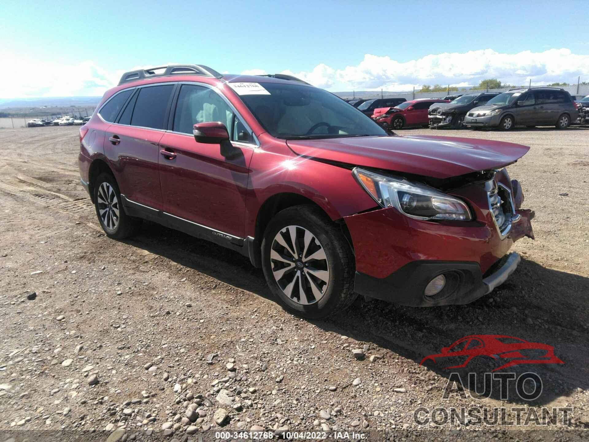 SUBARU OUTBACK 2017 - 4S4BSANC2H3325007