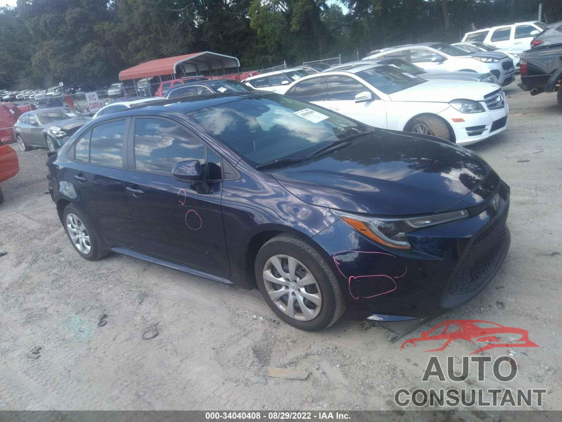 TOYOTA COROLLA 2020 - 5YFEPRAEXLP084676