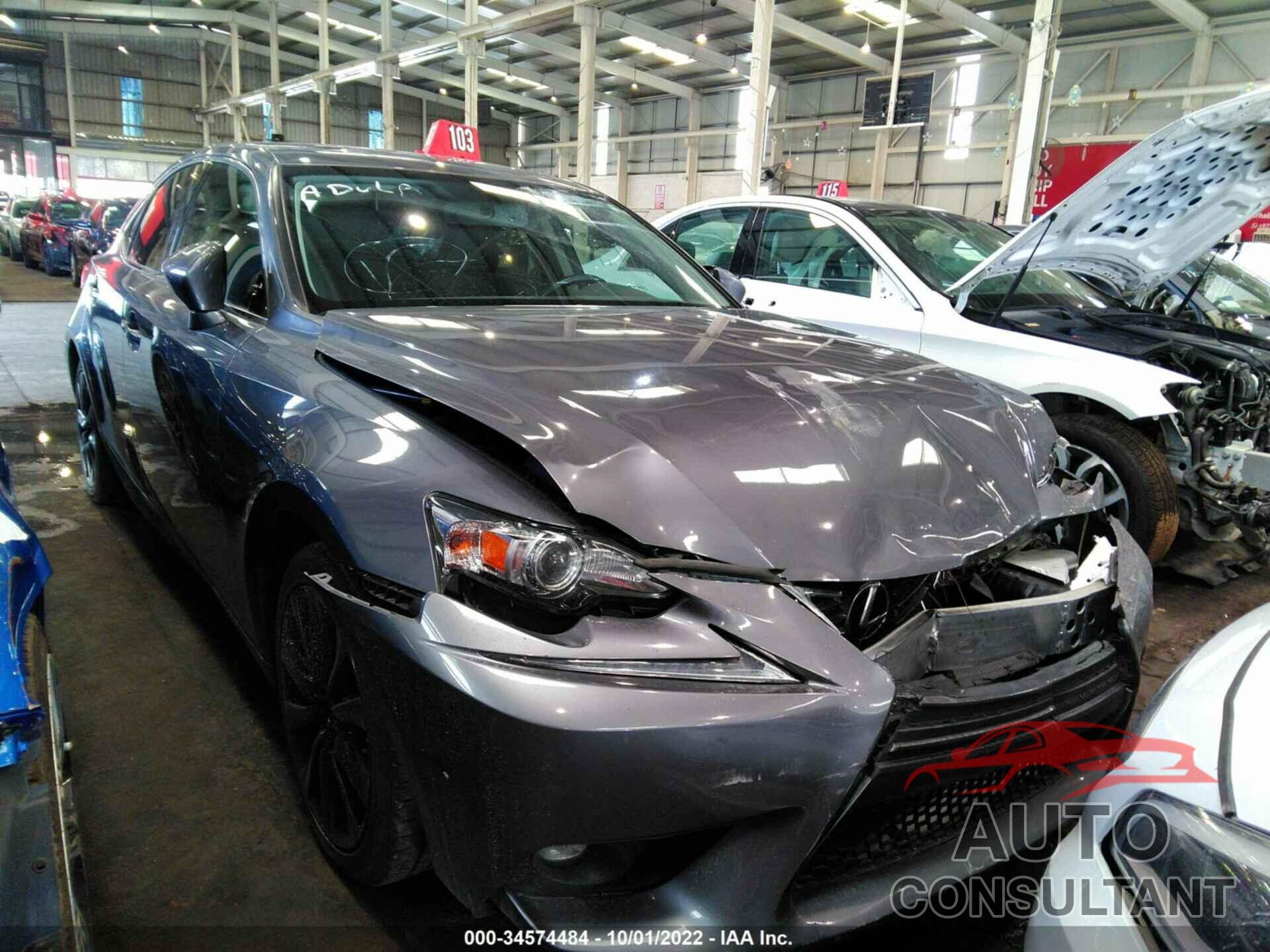 LEXUS IS 200T 2016 - 00HBA1D2XG5026740