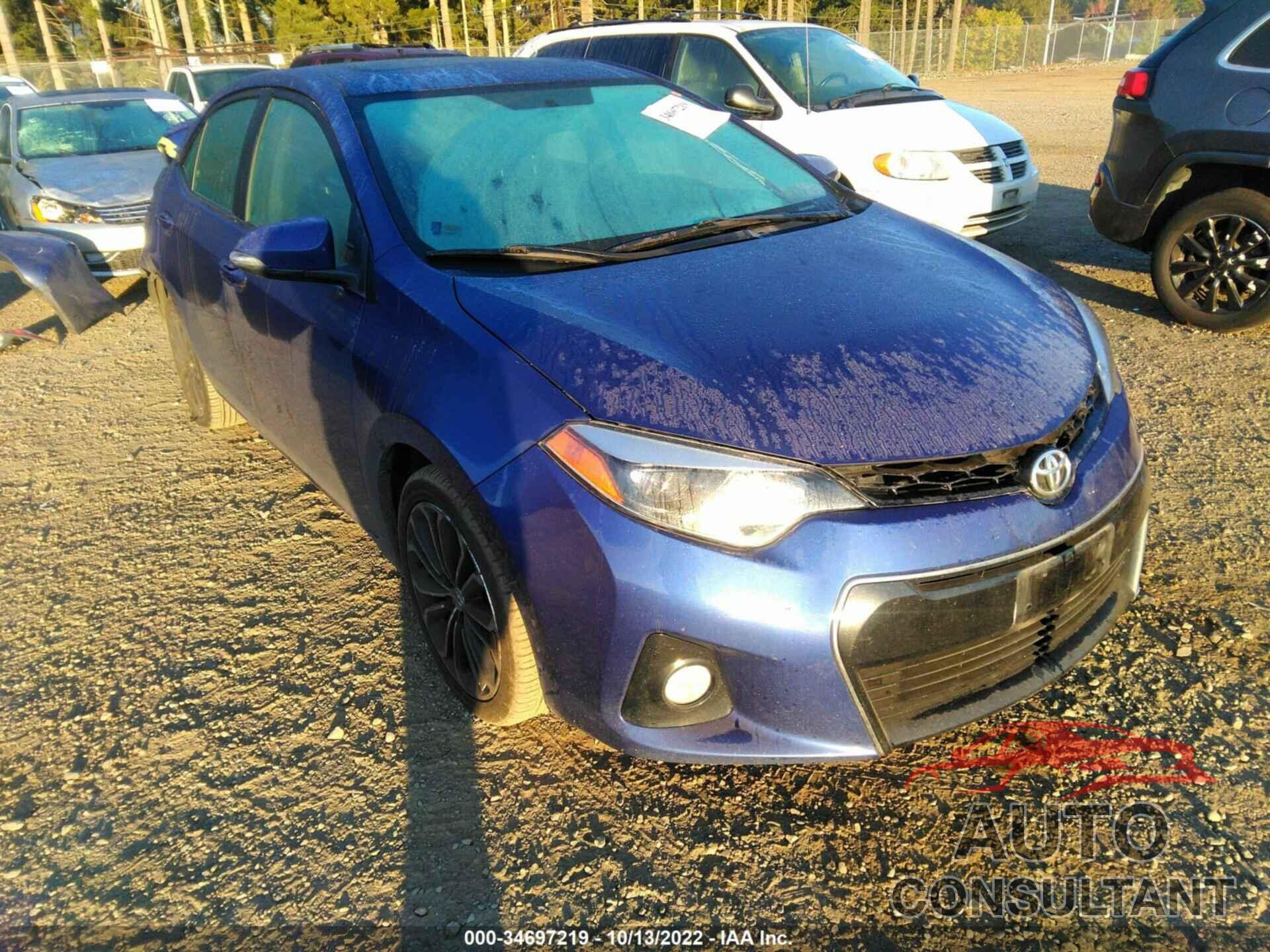 TOYOTA COROLLA 2016 - 2T1BURHE8GC504992