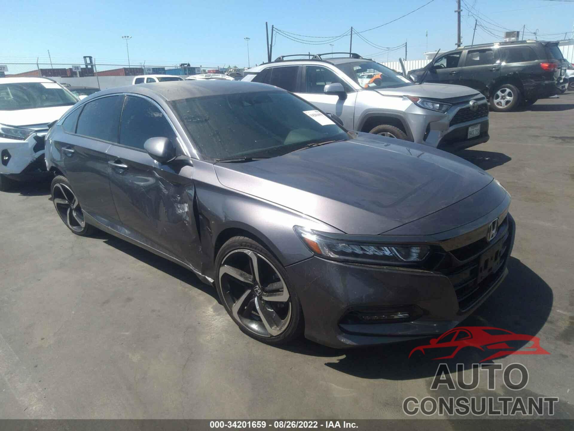 HONDA ACCORD SEDAN 2018 - 1HGCV1F31JA163131